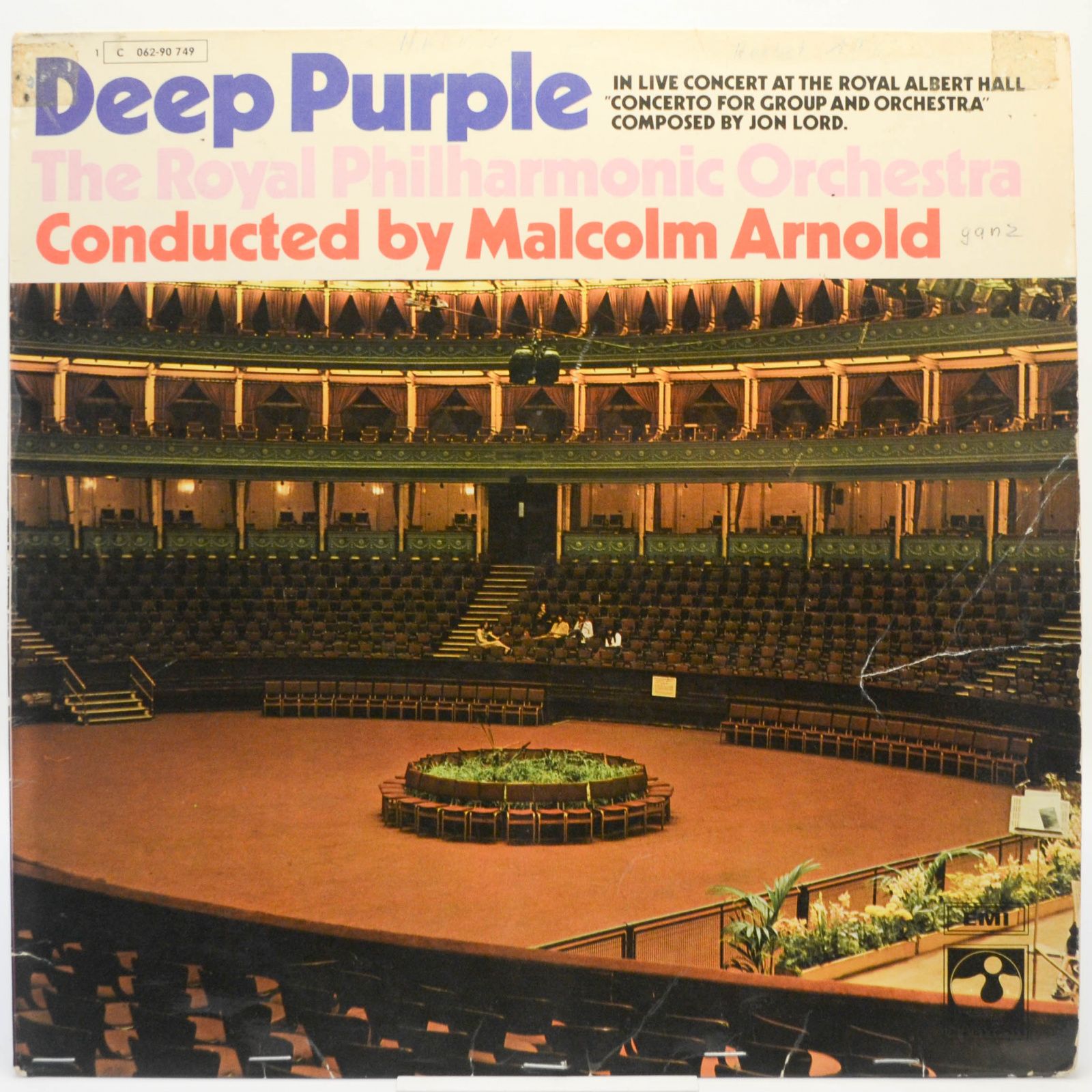Deep Purple, The Royal Philharmonic Orchestra, Malcolm Arnold — Concerto For Group And Orchestra, 1970