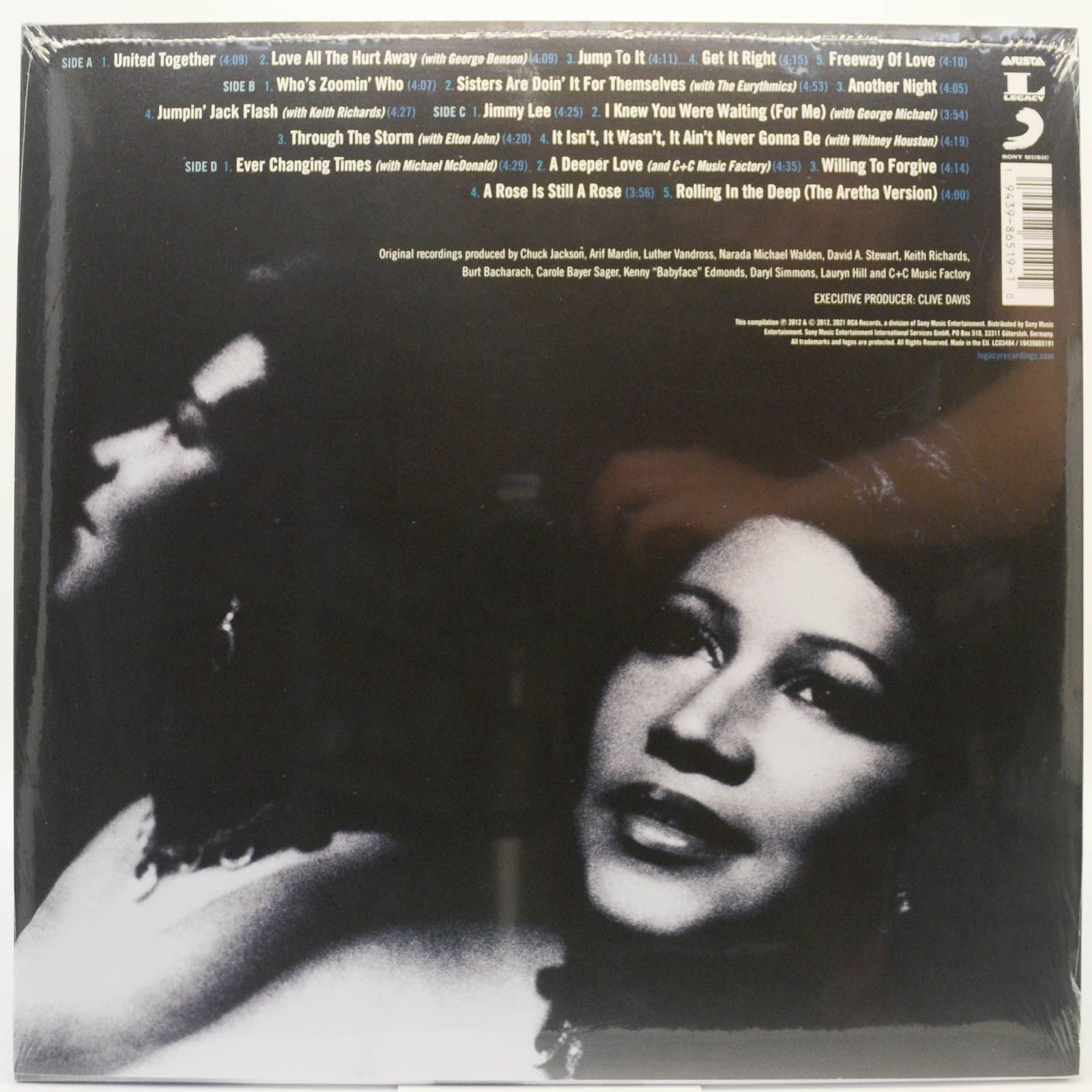 Aretha Franklin — Knew You Were Waiting- The Best Of Aretha Franklin 1980- 2014 (2LP), 2021