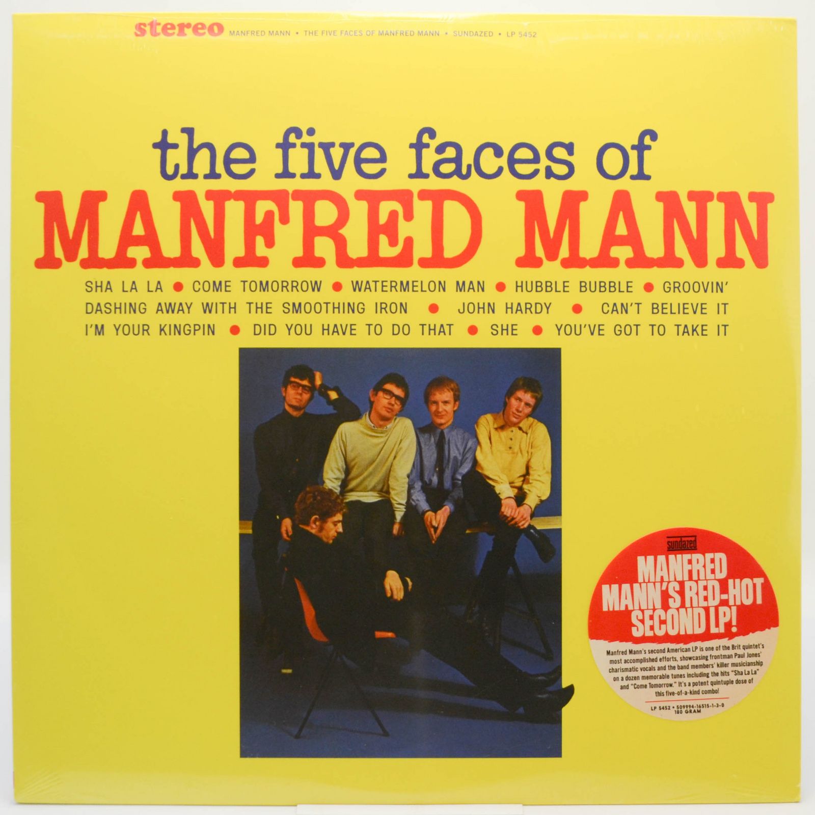 The Five Faces Of Manfred Mann (US), 1965