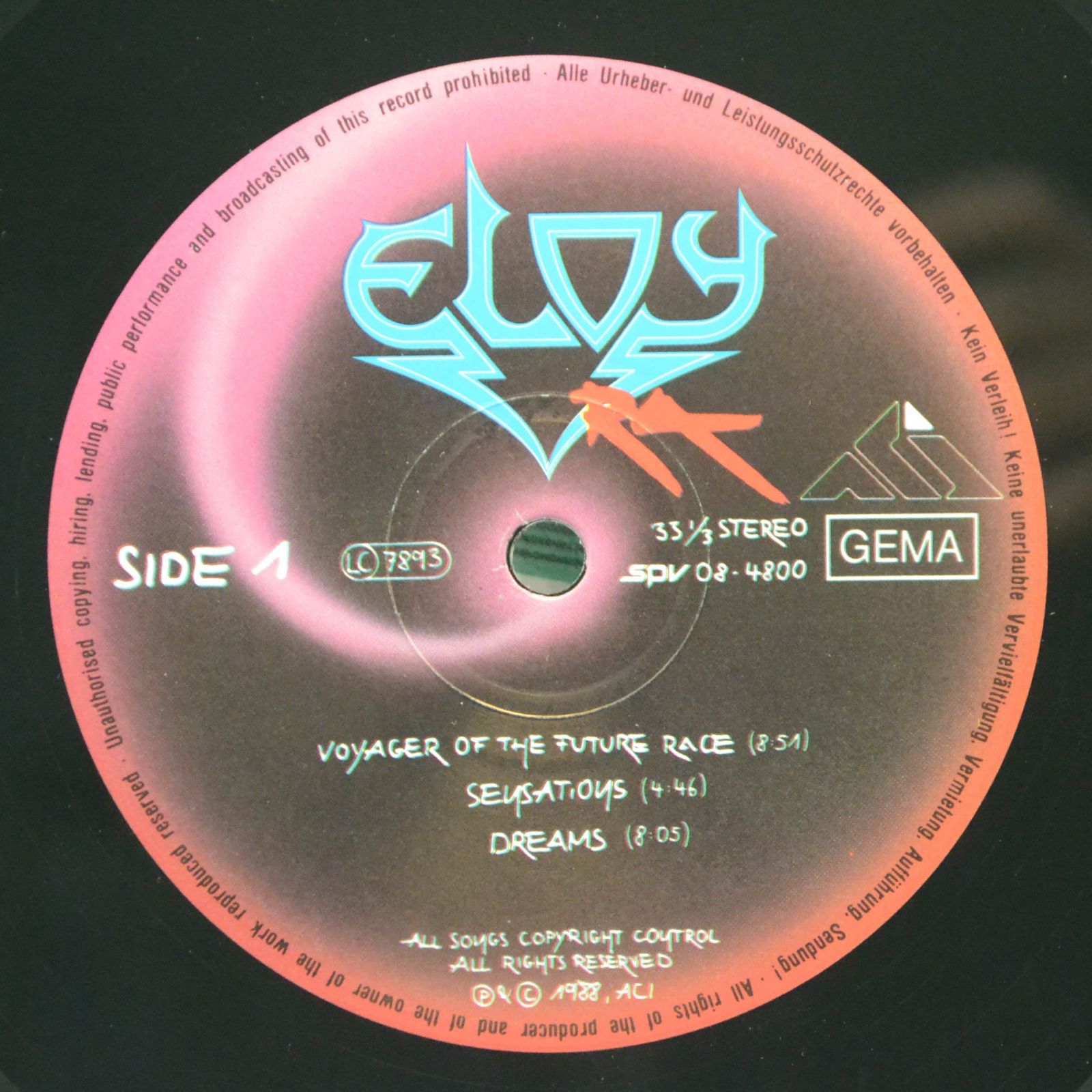 Eloy — Ra (1-st, Germany), 1988
