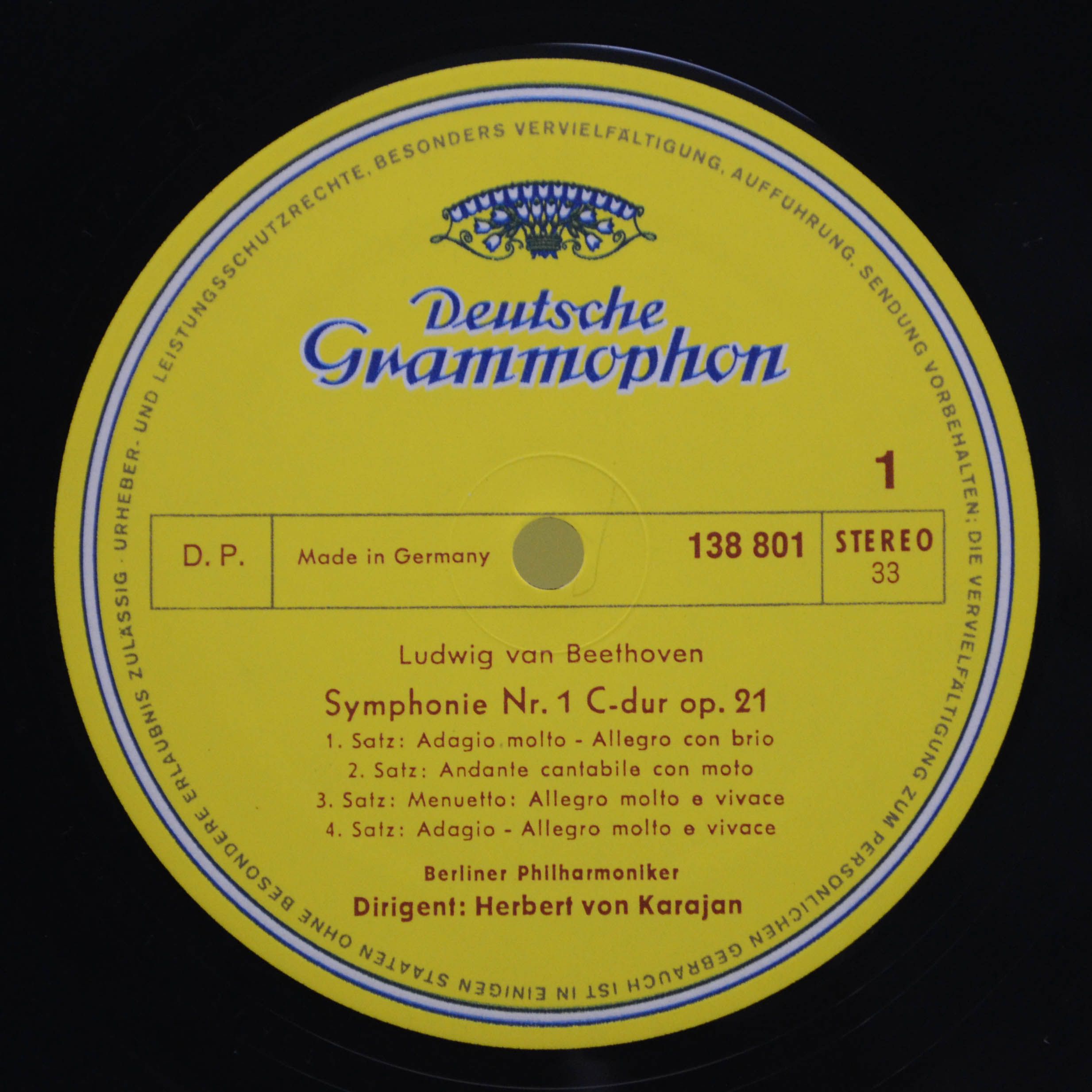 Beethoven - Herbert von Karajan · Berlin Philharmonic — Symphonien 1 & 2, 1963