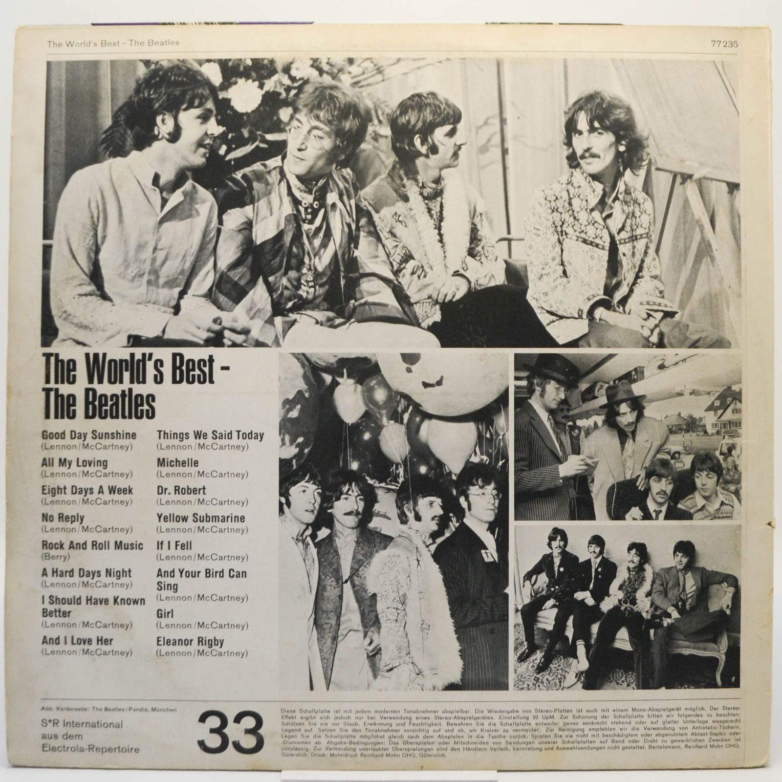 Beatles — The World's Best, 1968