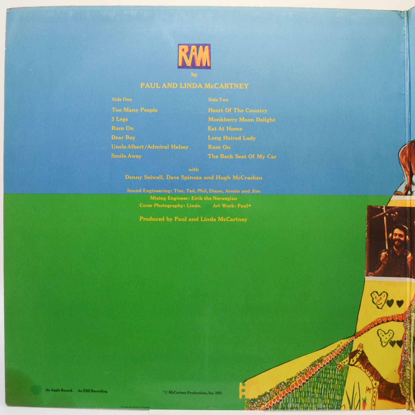 Paul And Linda McCartney — Ram, 1971