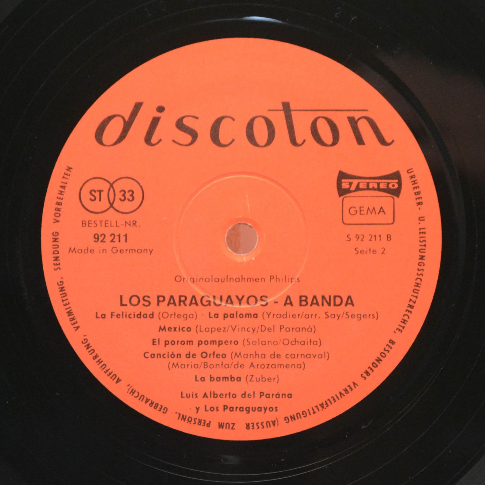 Los Paraguayos — A Banda,