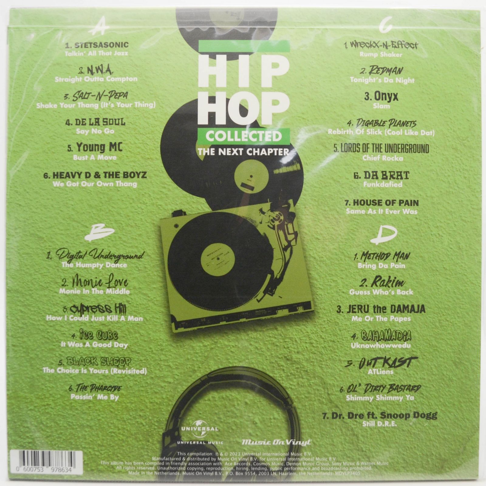Various — Hip Hop Collected - The Next Chapter (2LP), 2021