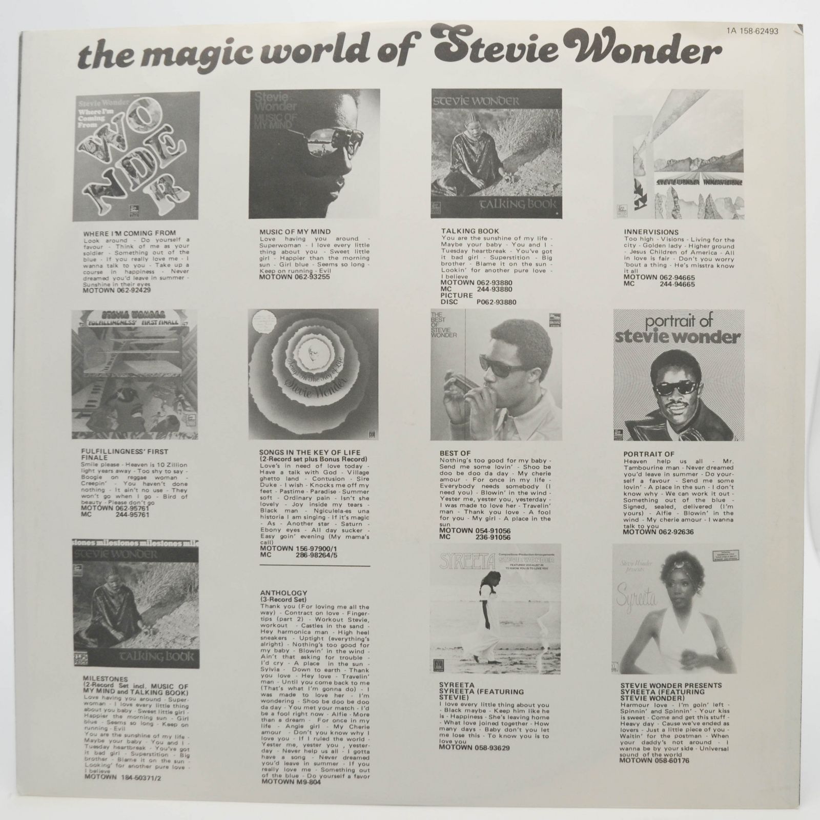 Stevie Wonder — Journey Through The Secret Life Of Plants (2LP), 1979