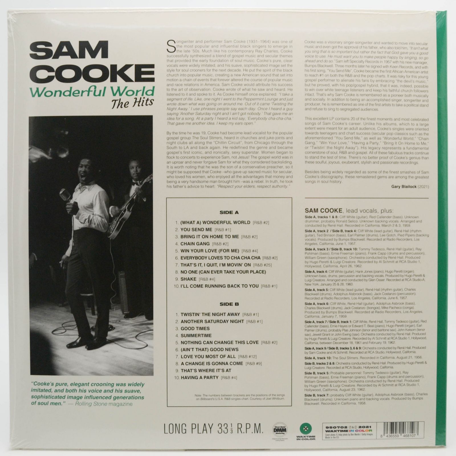 Sam Cooke — Wonderful World (The Hits), 2021