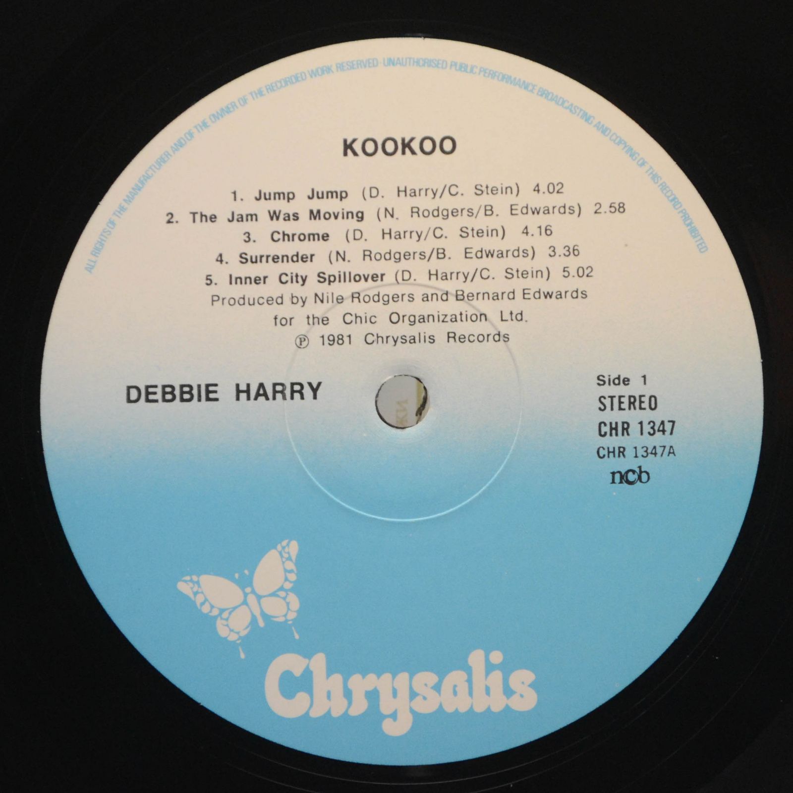 Debbie Harry — KooKoo, 1981