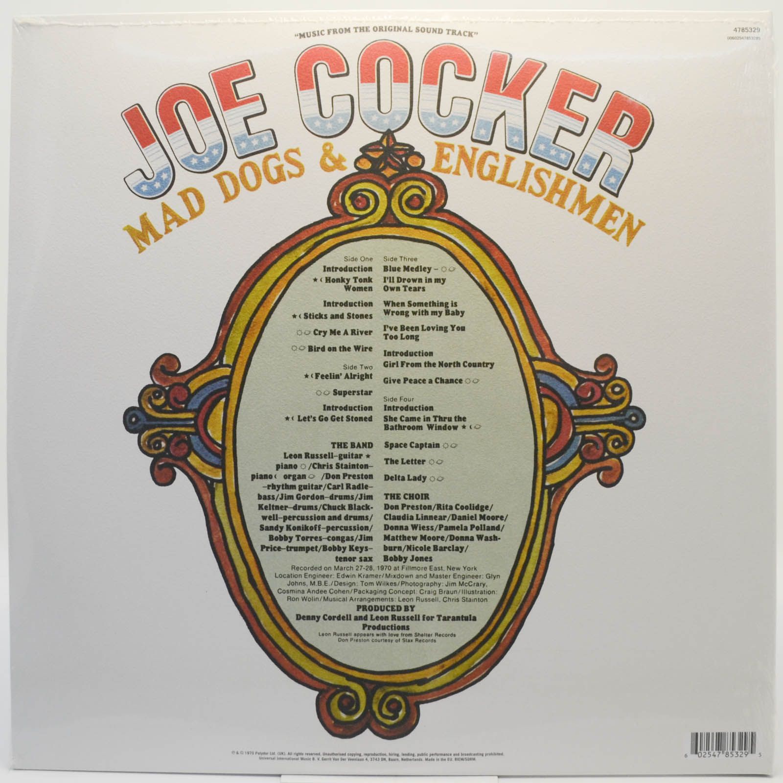 Joe Cocker — Mad Dogs & Englishmen (2LP), 1970