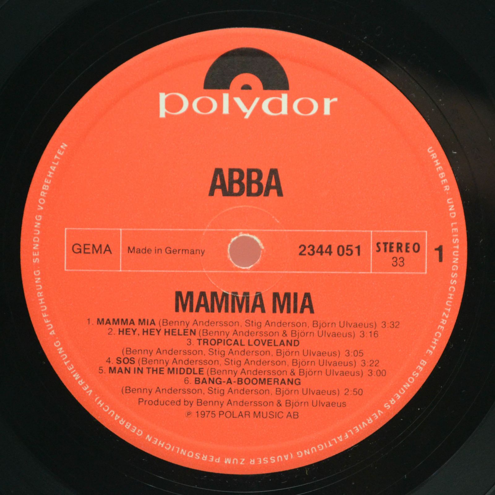ABBA — Mamma Mia, 1975