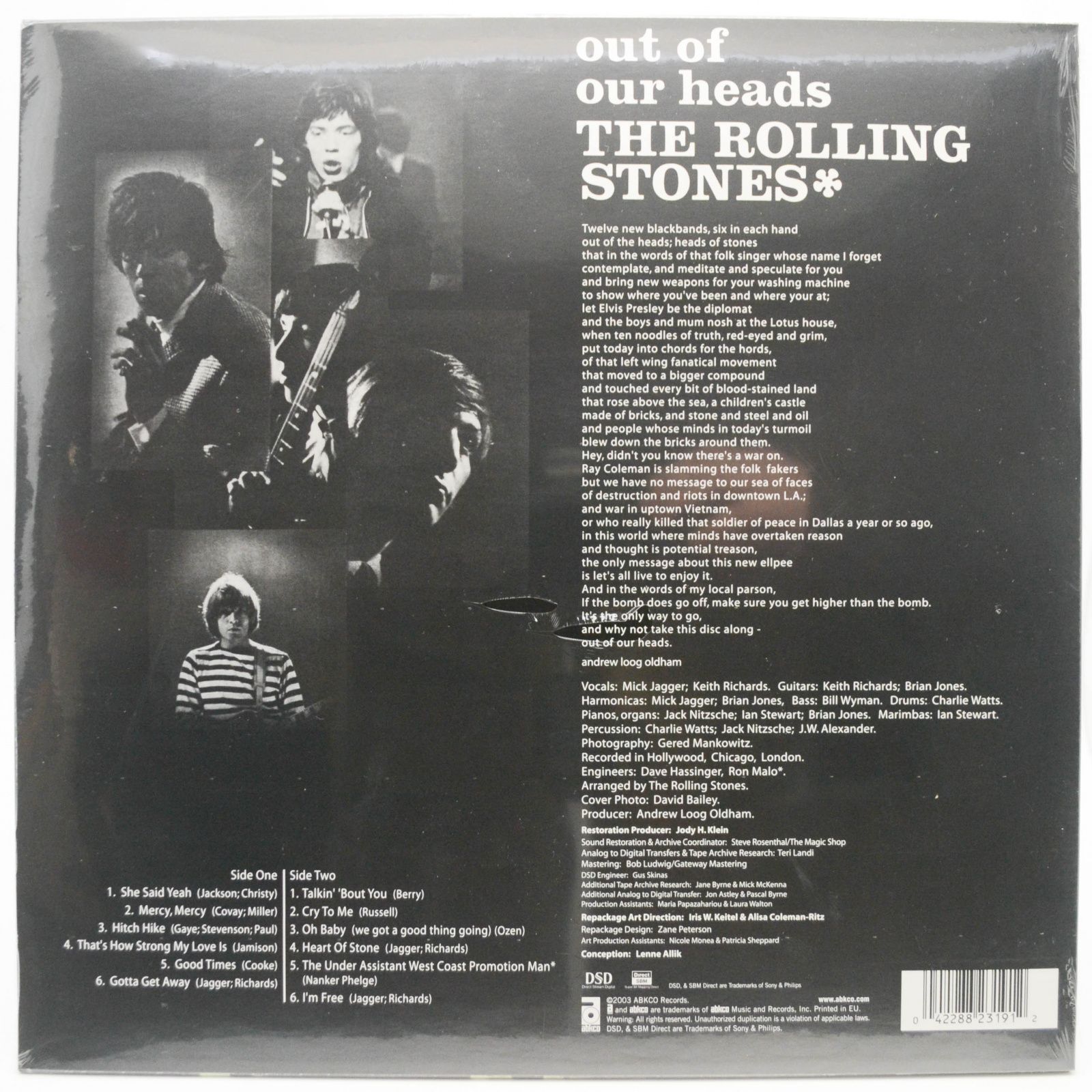 Rolling Stones — Out Of Our Heads UK, 1965