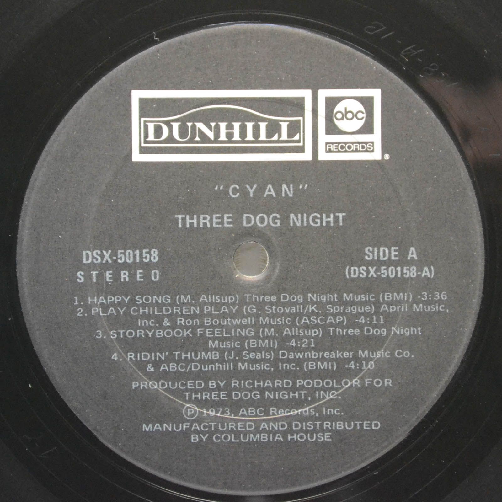 Three Dog Night — Cyan (USA), 1973