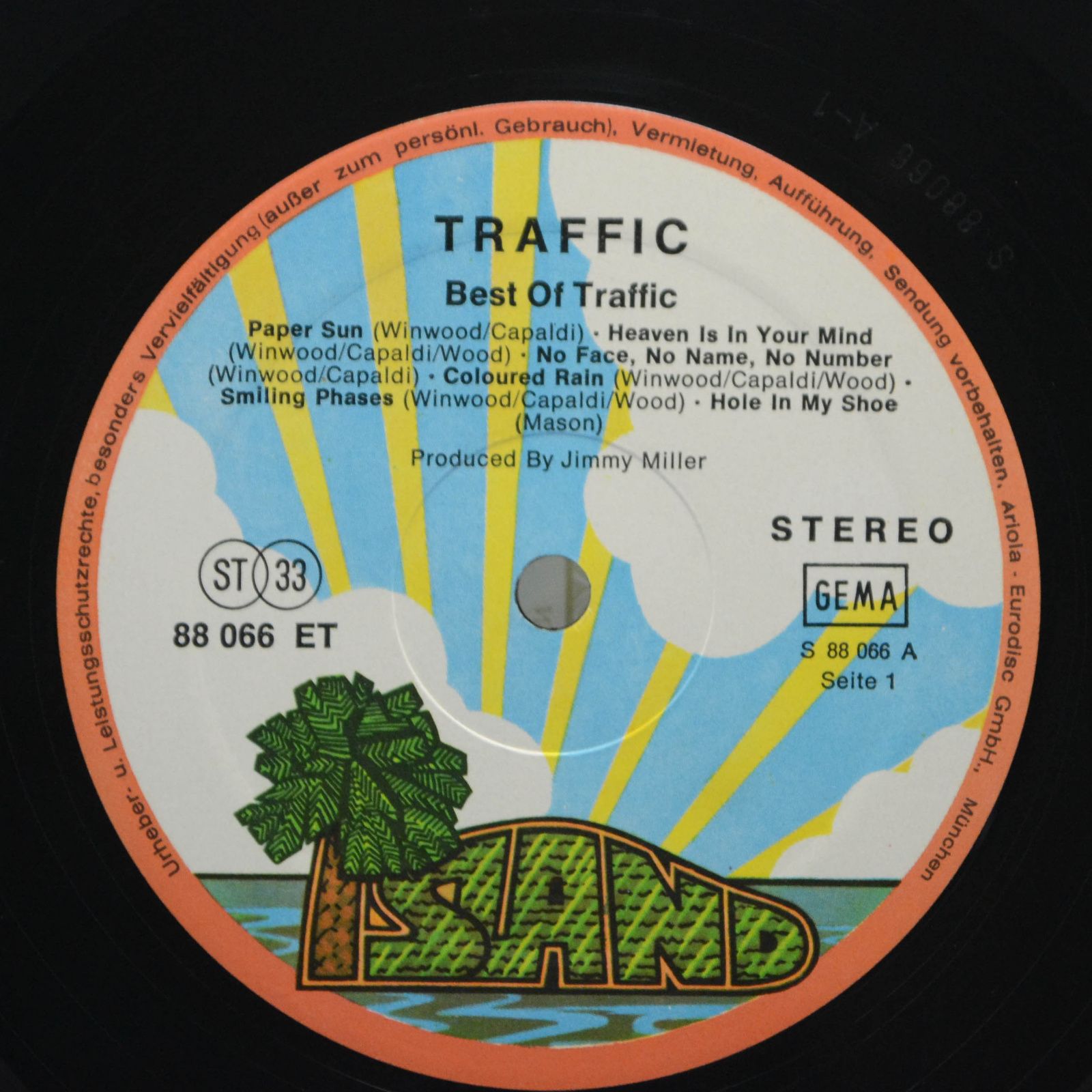 Traffic — Best Of Traffic, 1974