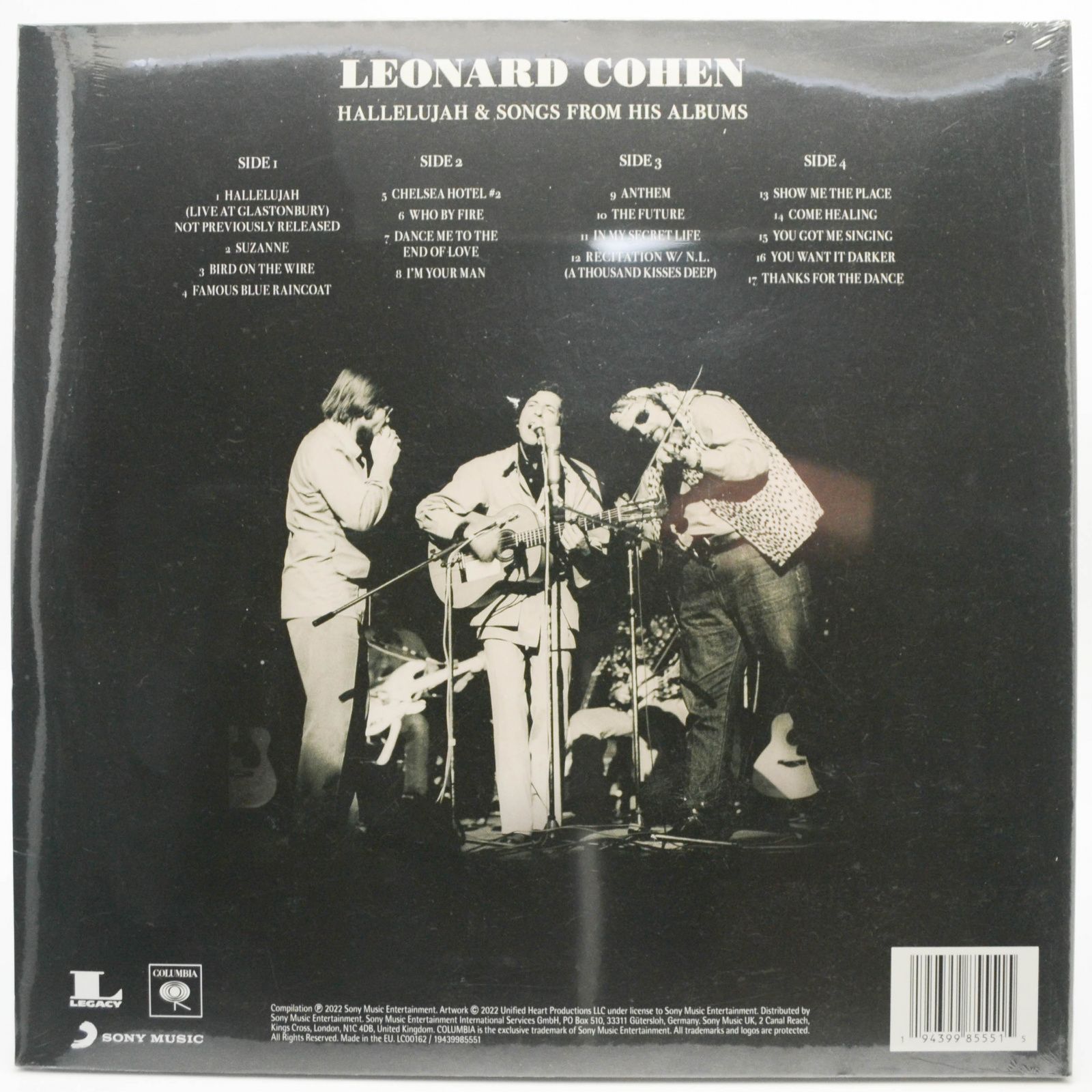 Leonard Cohen — Hallelujah & Songs From His Albums (2LP), 2022