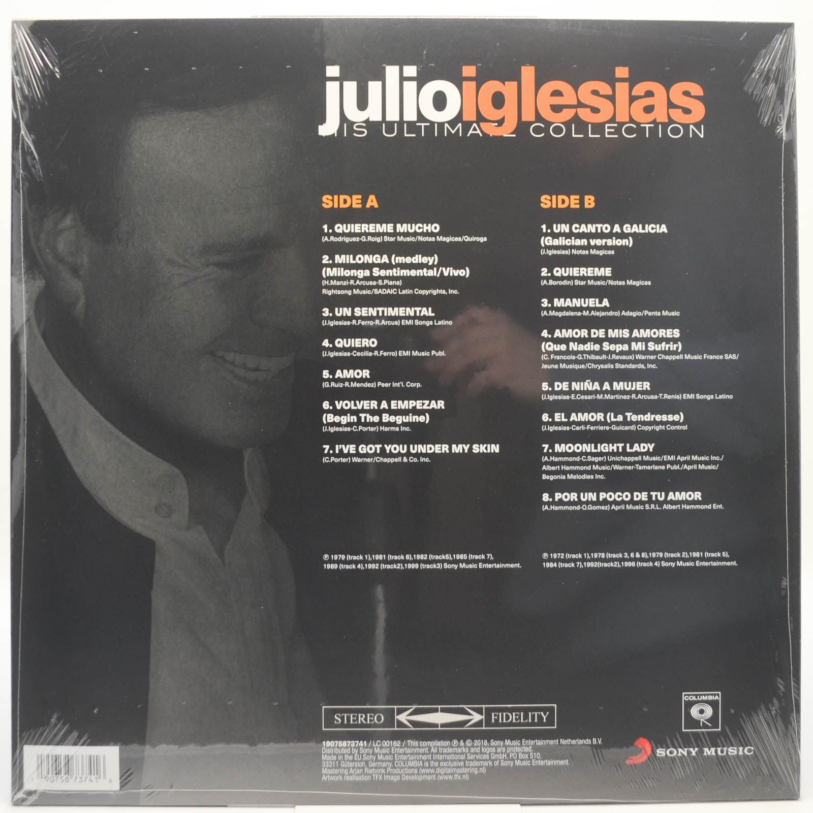 Julio Iglesias — His Ultimate Collection, 2018