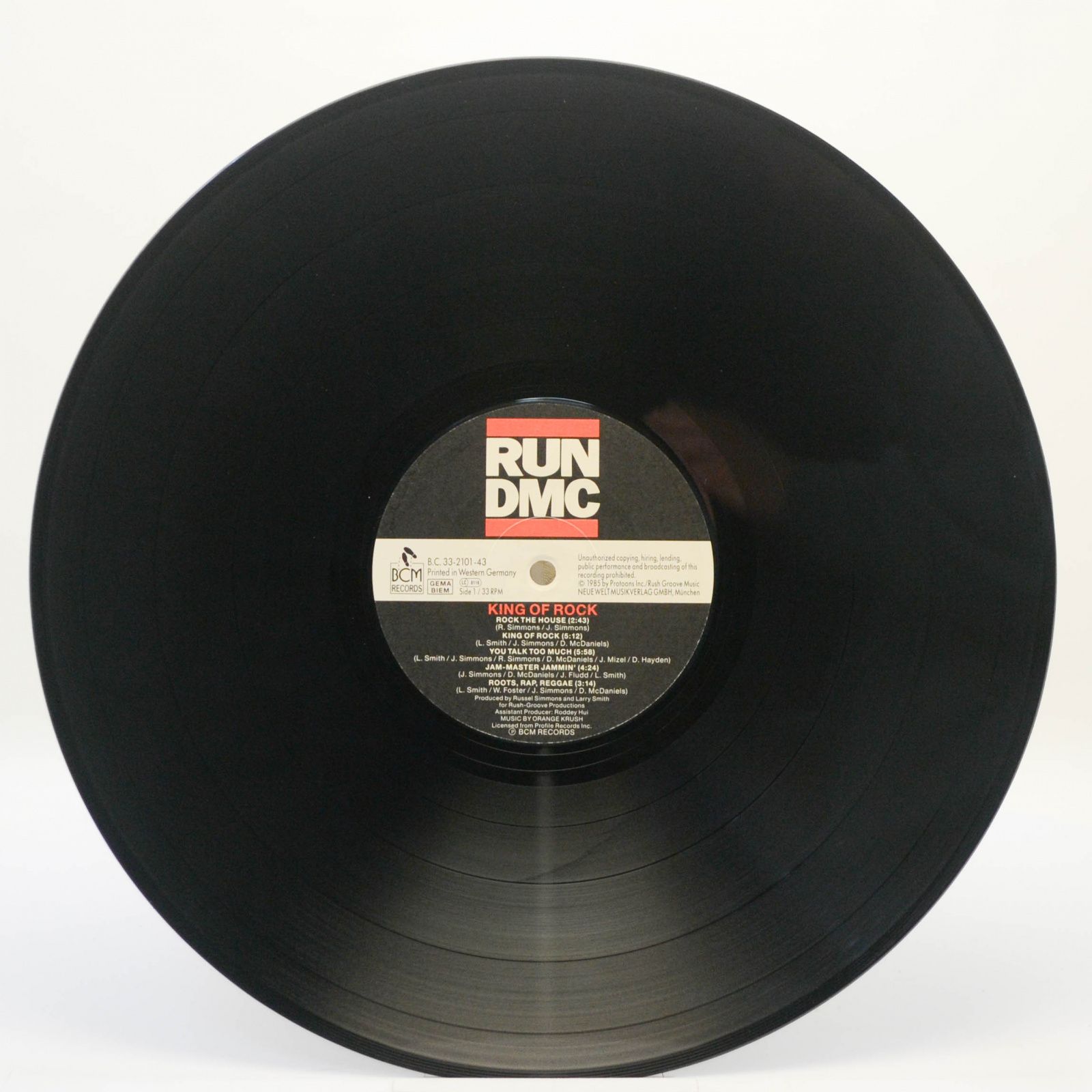 Run-D.M.C. — King Of Rock, 1988