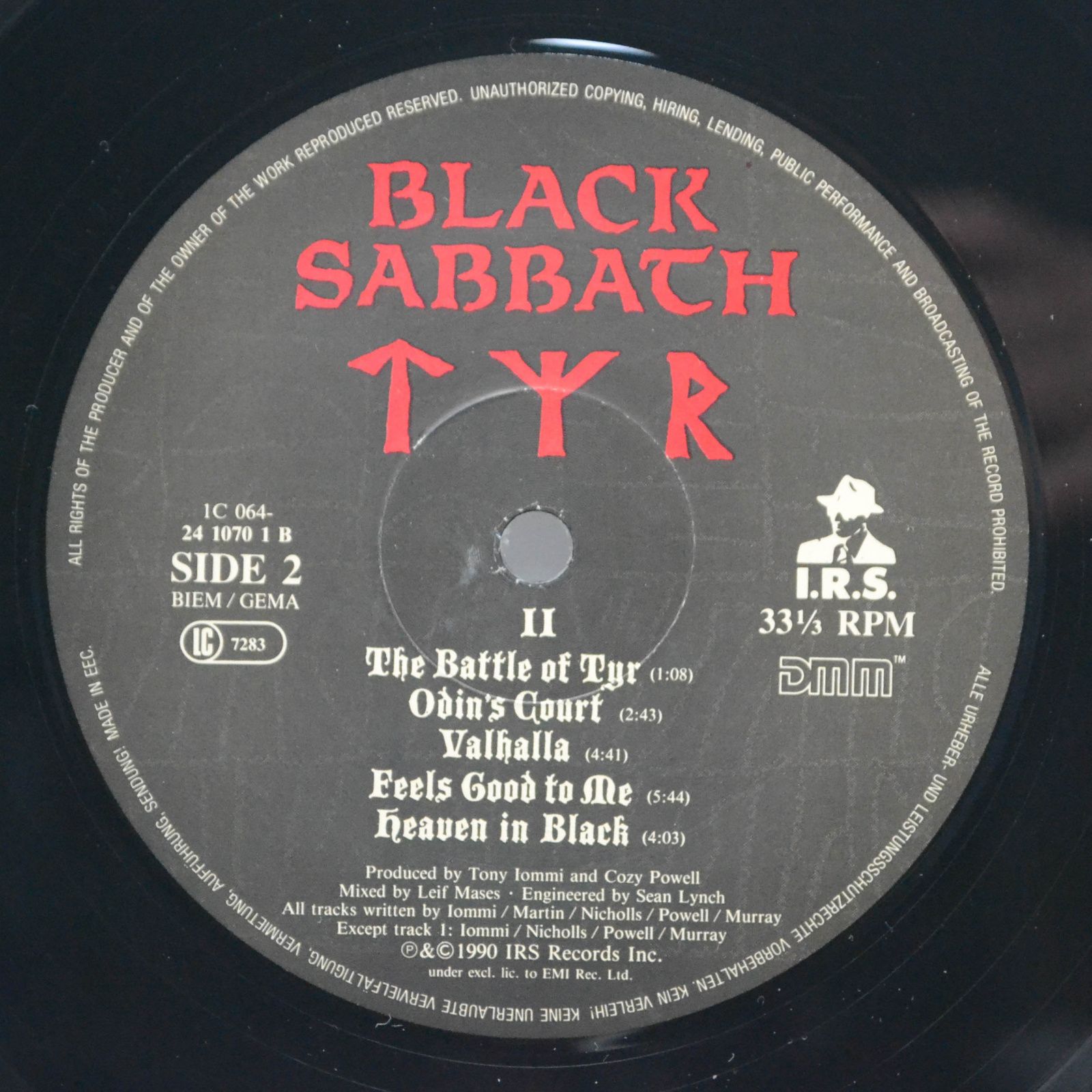 Black Sabbath — Tyr, 1990