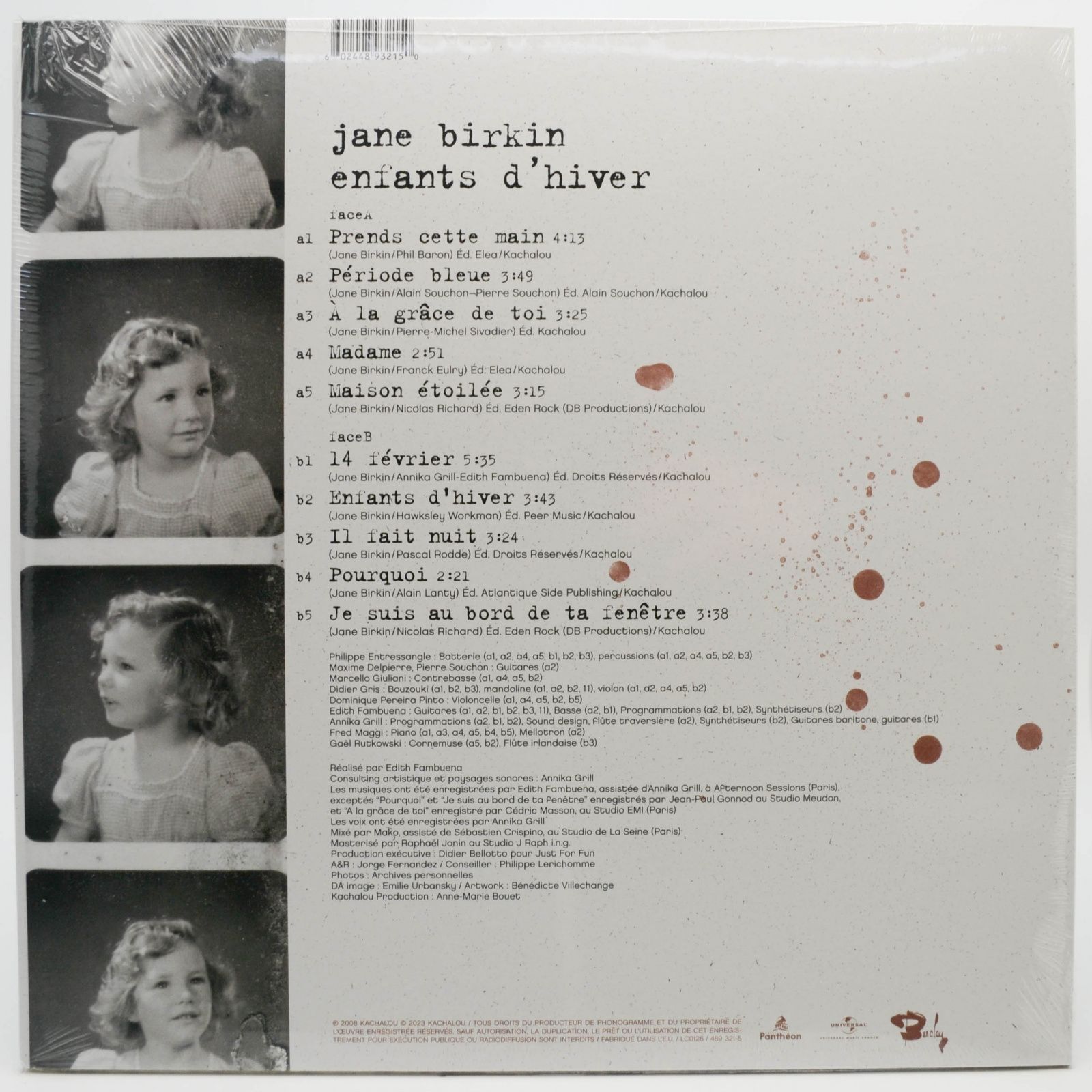 Jane Birkin — Enfants D'hiver, 2008