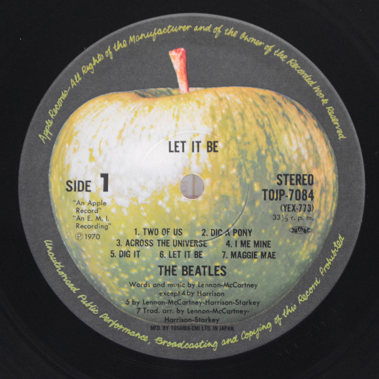 Beatles — Let It Be, 1970