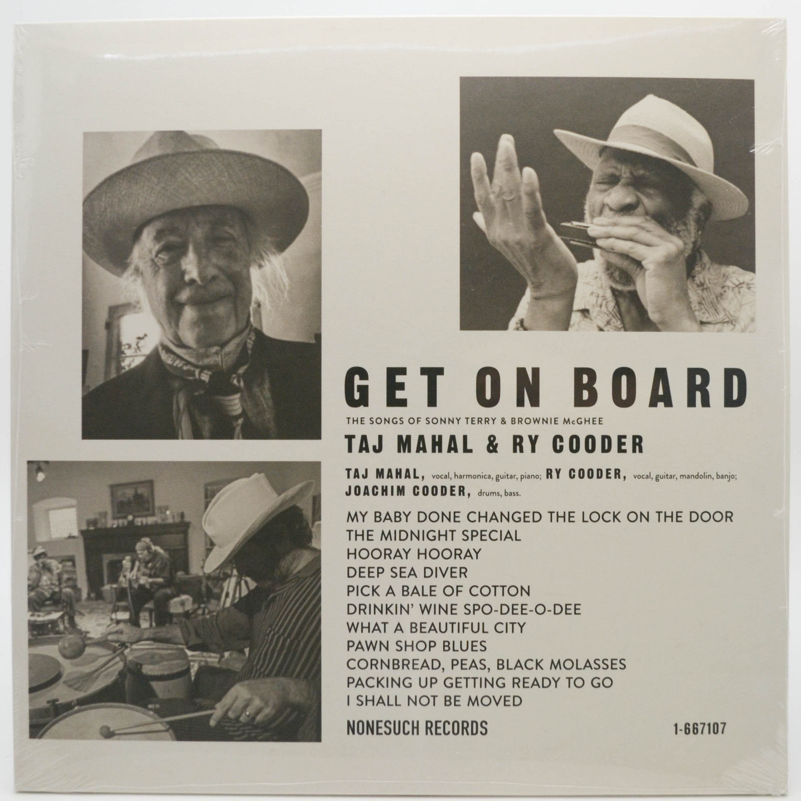 Taj Mahal & Ry Cooder — Get On Board (The Songs Of Sonny Terry & Brownie McGhee), 2022