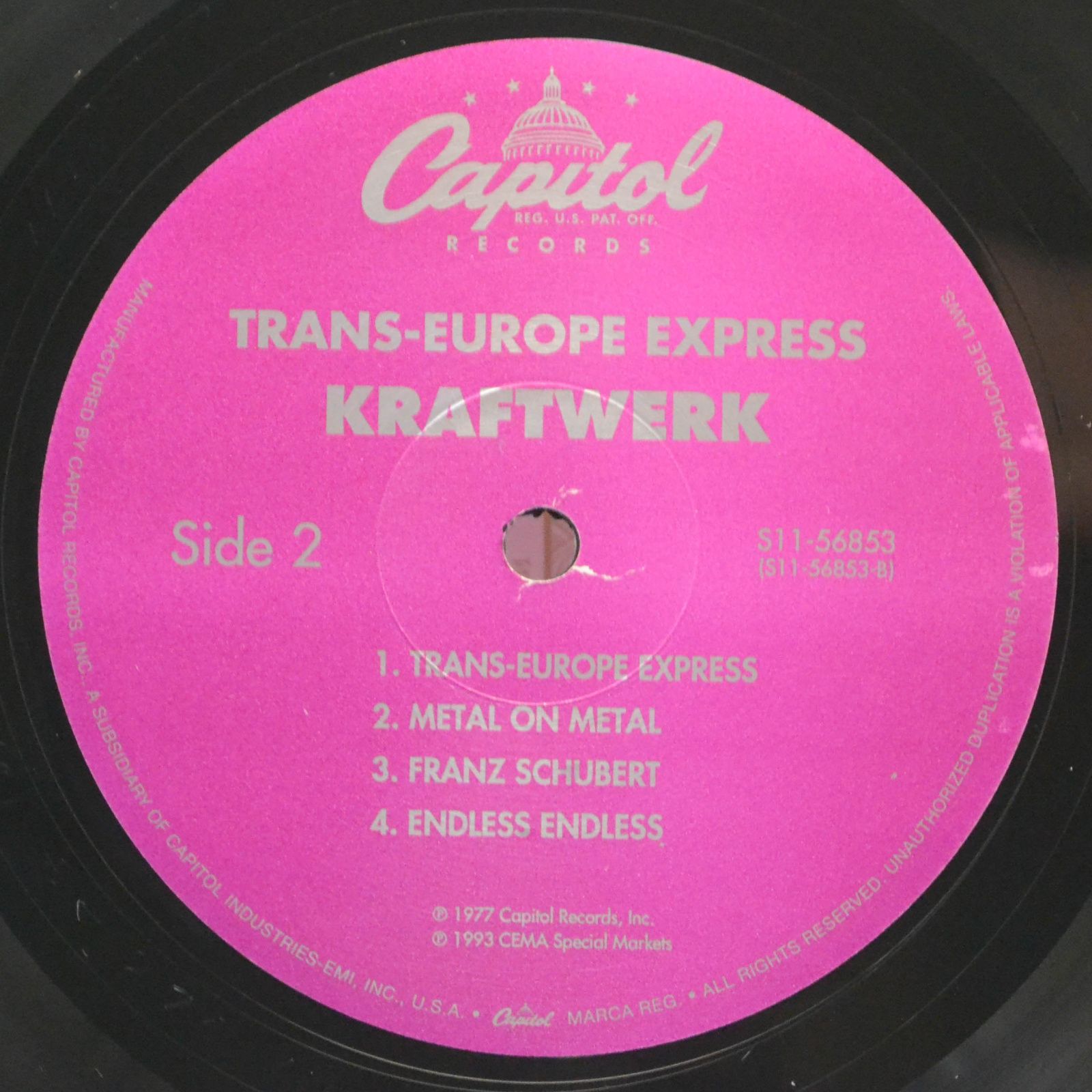 Kraftwerk — Trans-Europe Express (USA), 1977