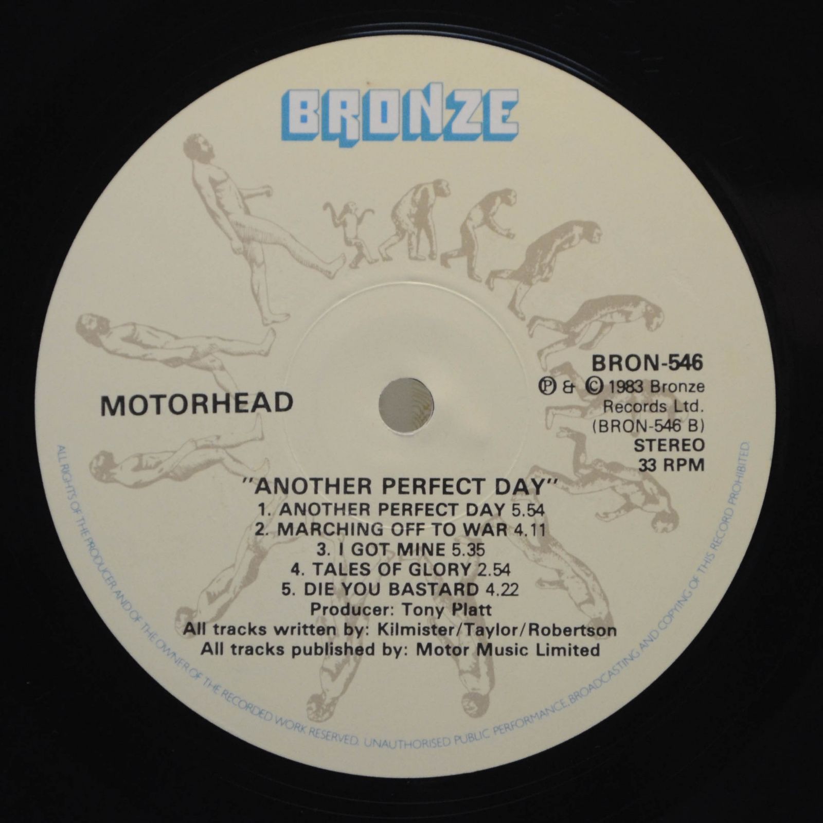 Motörhead — Another Perfect Day, 1983