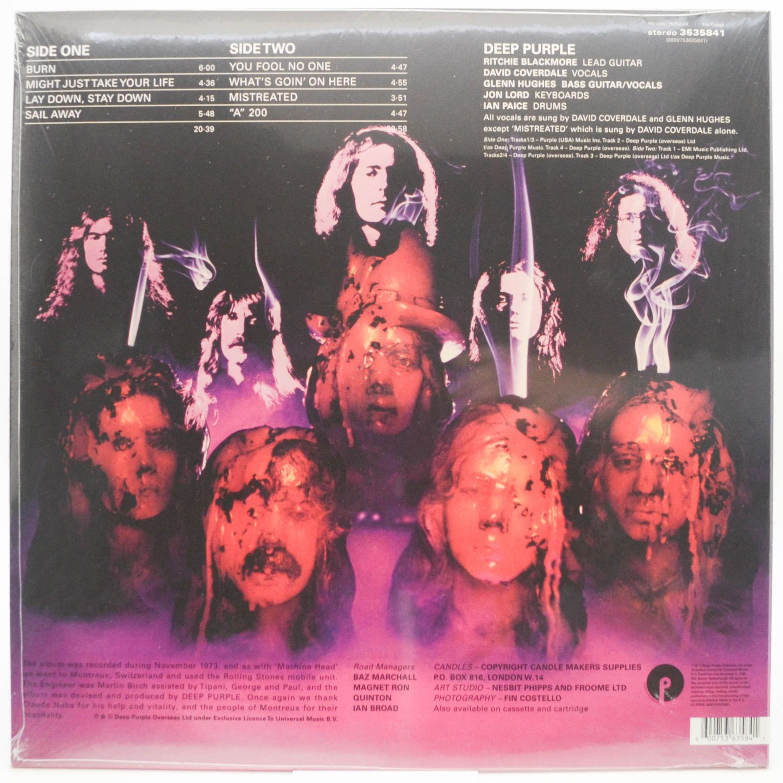 Deep Purple — Burn, 1974