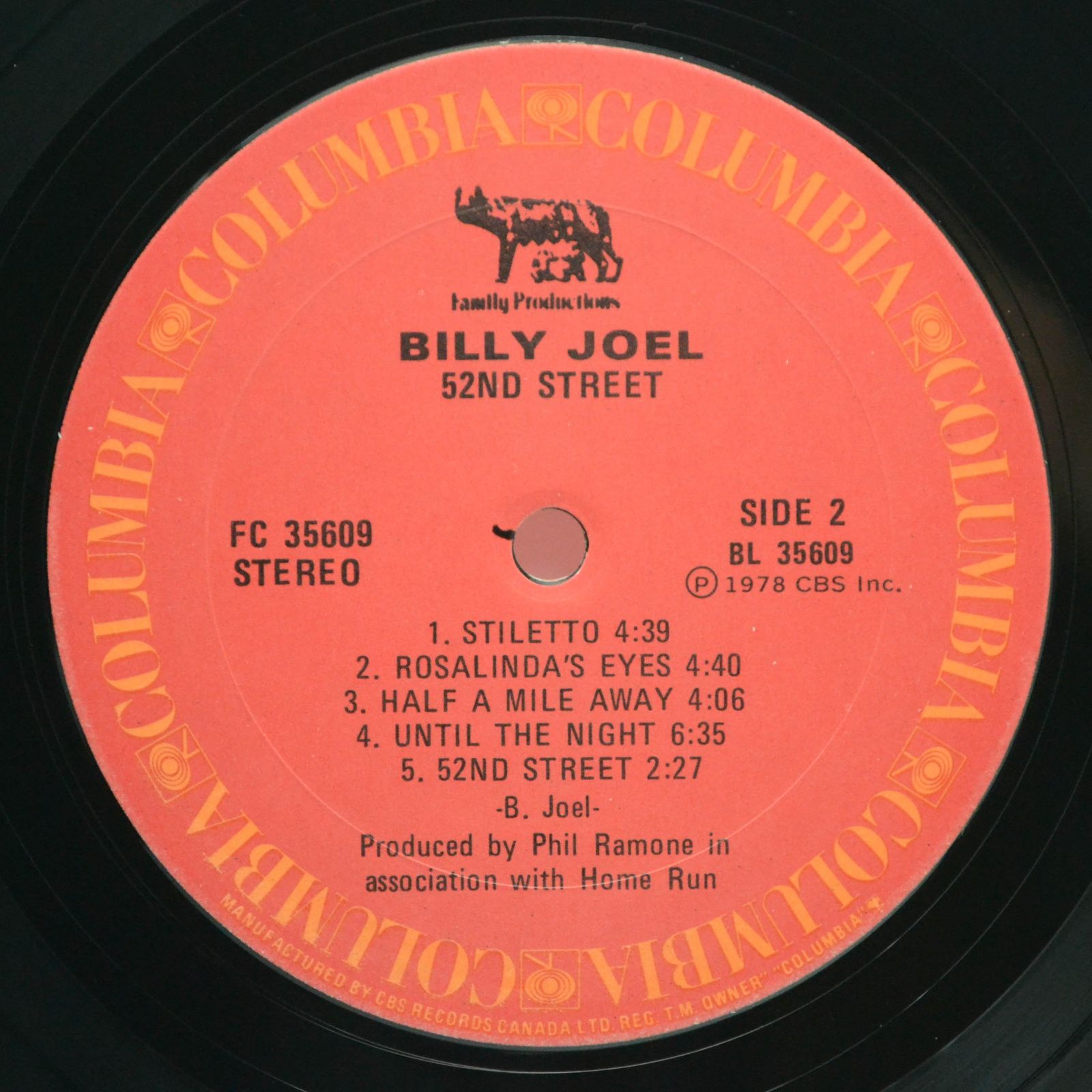 Billy Joel — 52nd Street, 1978