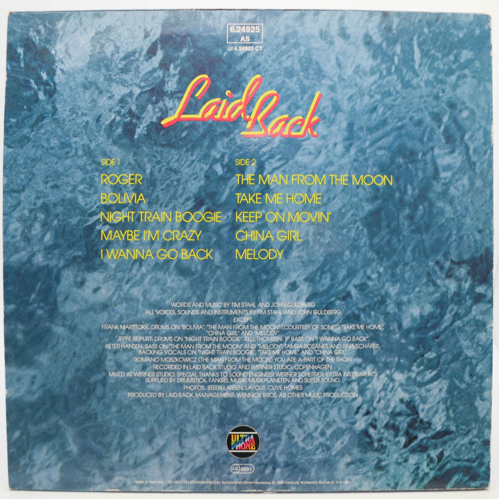 Laid Back — Laid Back, 1981