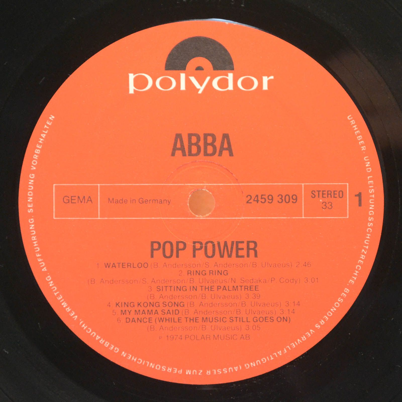 ABBA — Pop Power (The Fantastic ABBA), 1976