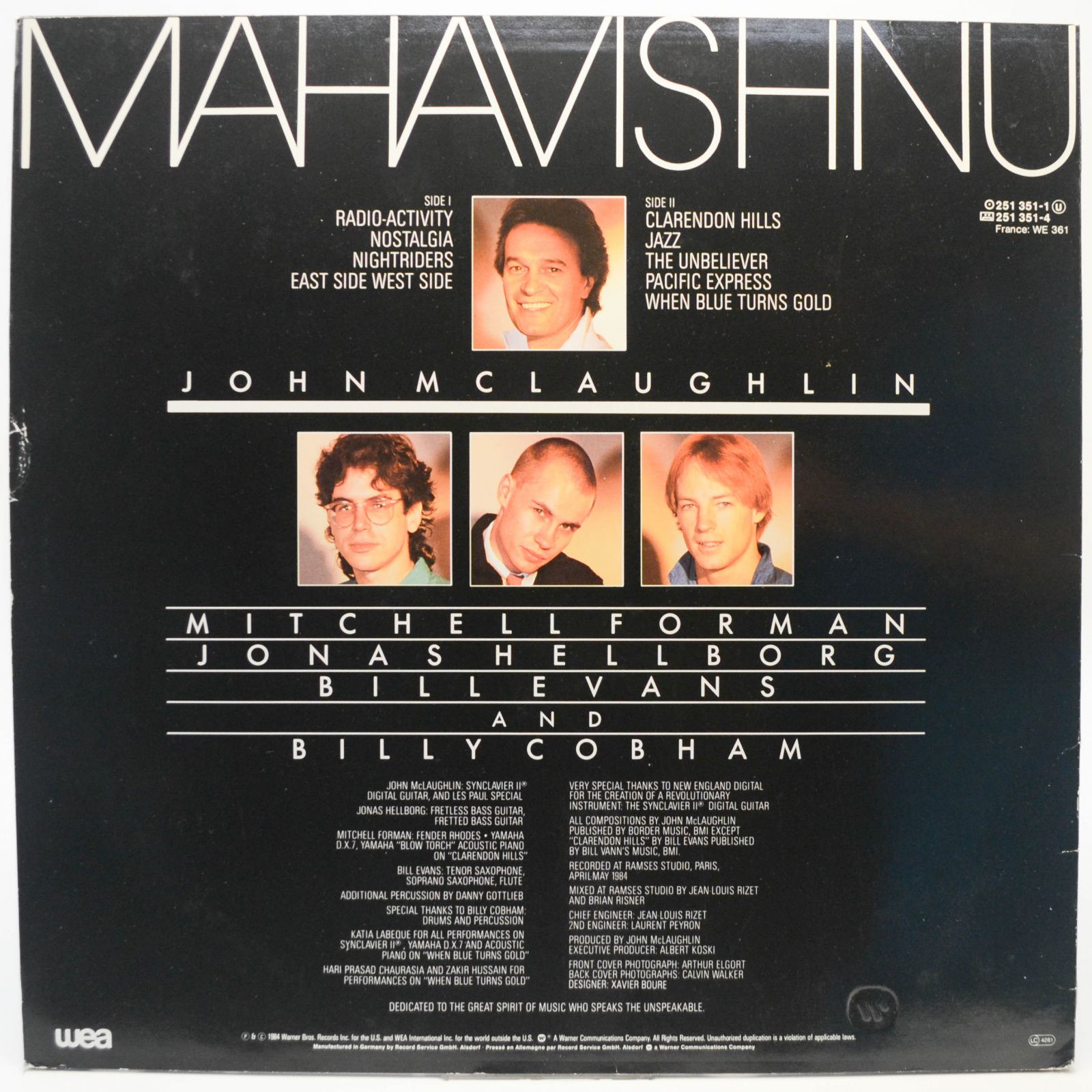 Mahavishnu — Mahavishnu, 1984