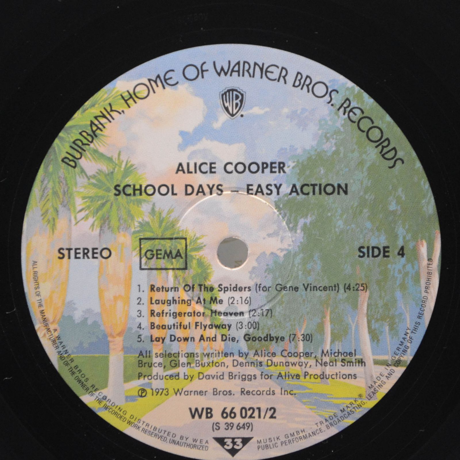 Alice Cooper — School Days - The Early Recordings (2LP), 1973