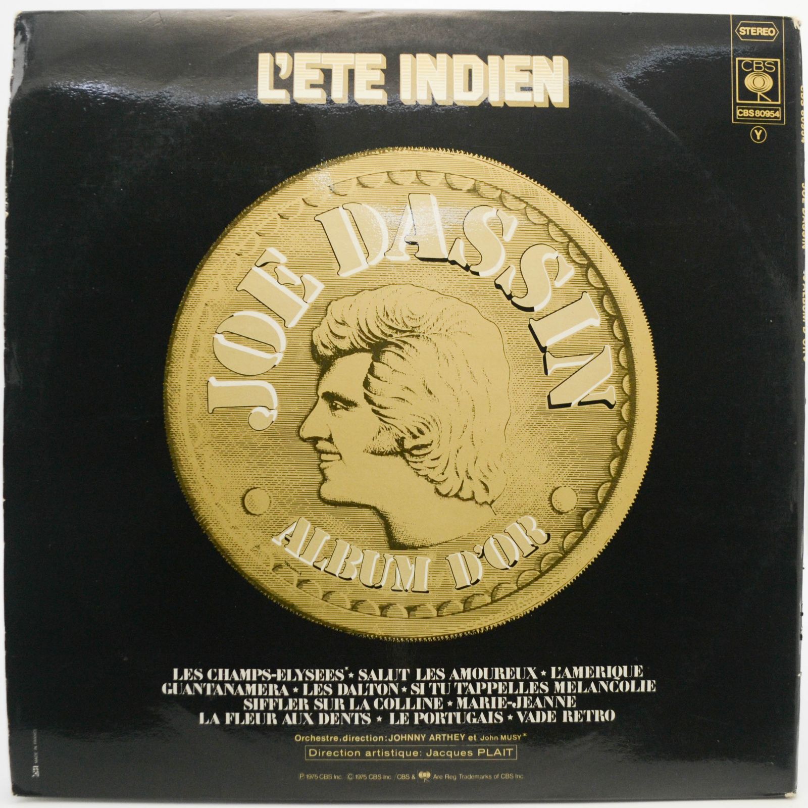 Joe Dassin — L'Eté Indien : Album D'Or (France), 1975