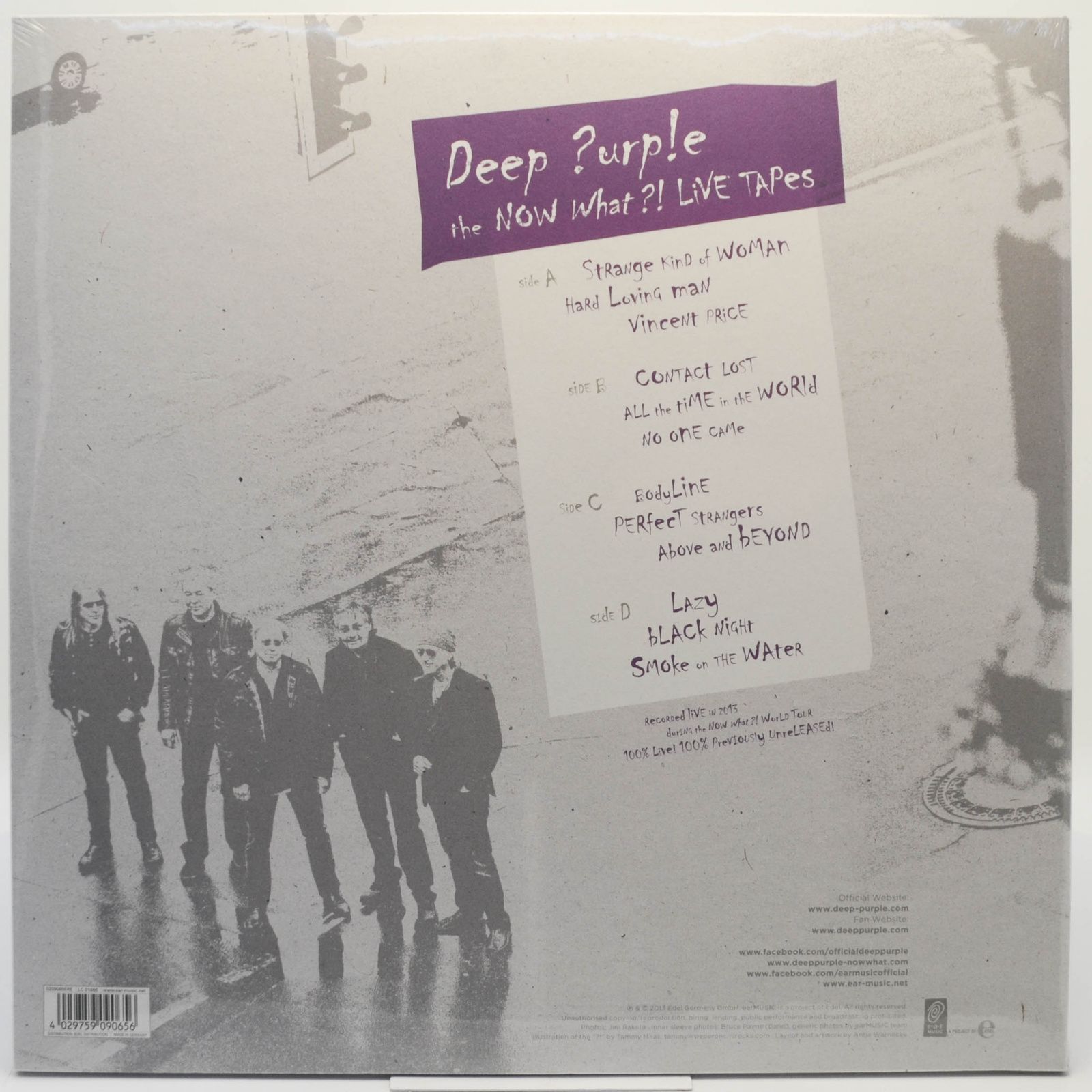 Deep Purple — The Now What?! Live Tapes (2LP), 2013