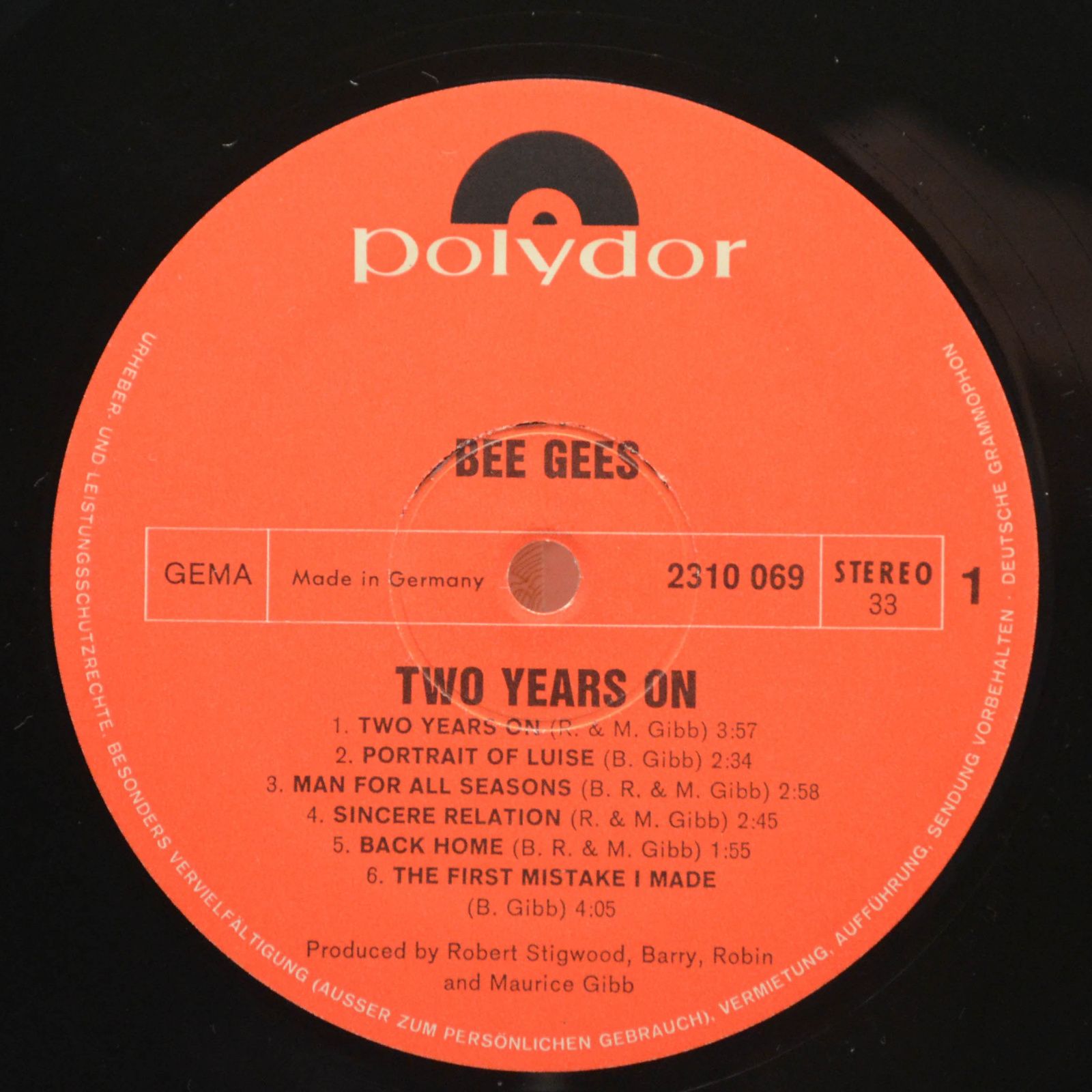 Bee Gees — 2 Years On, 1971