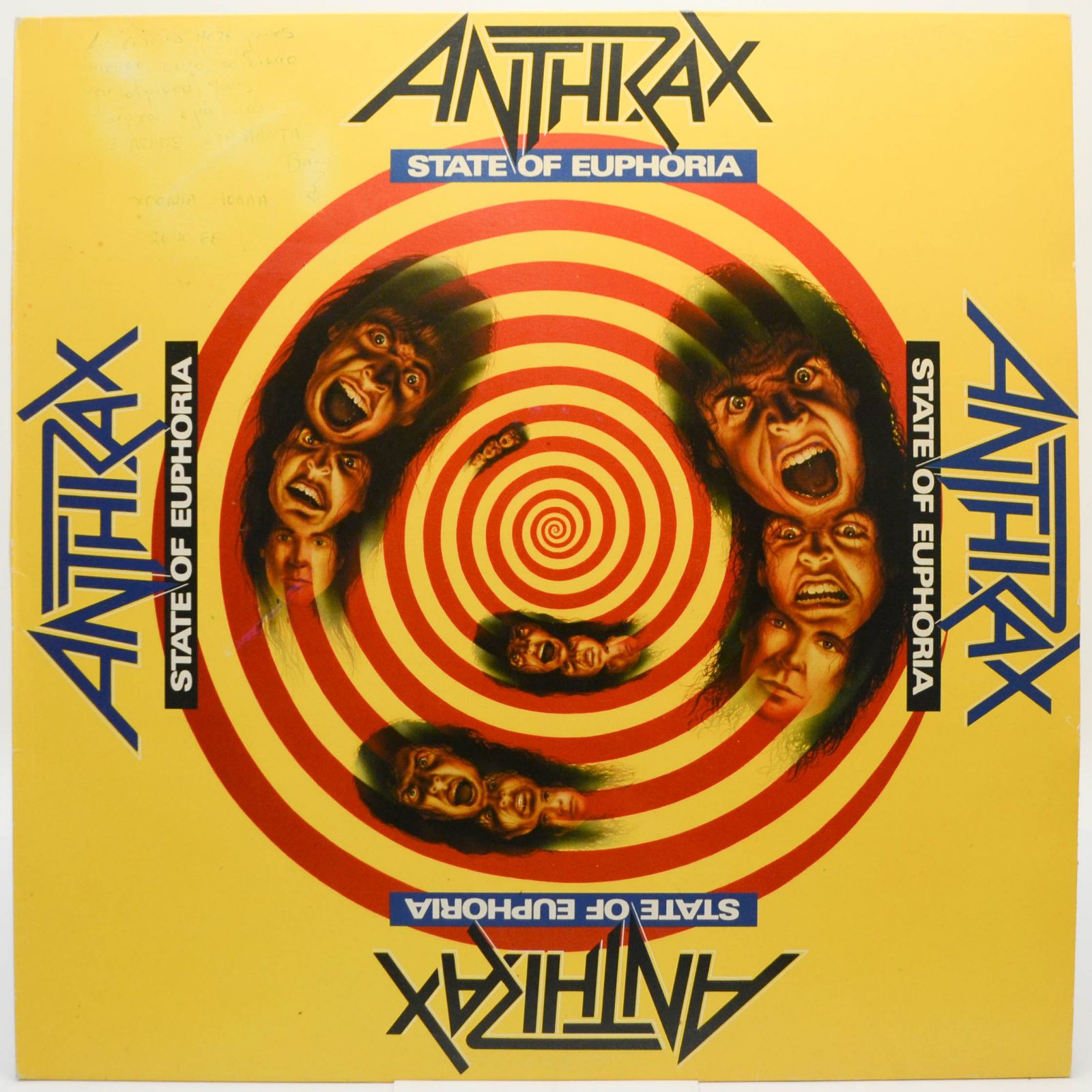 Anthrax — State Of Euphoria, 1988