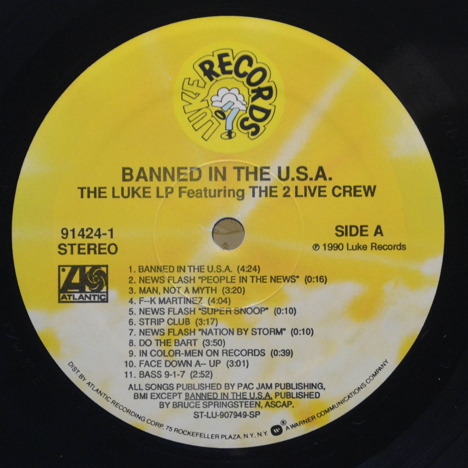 Luke feat. The 2 Live Crew — Banned In The U.S.A. - The Luke LP, 1990