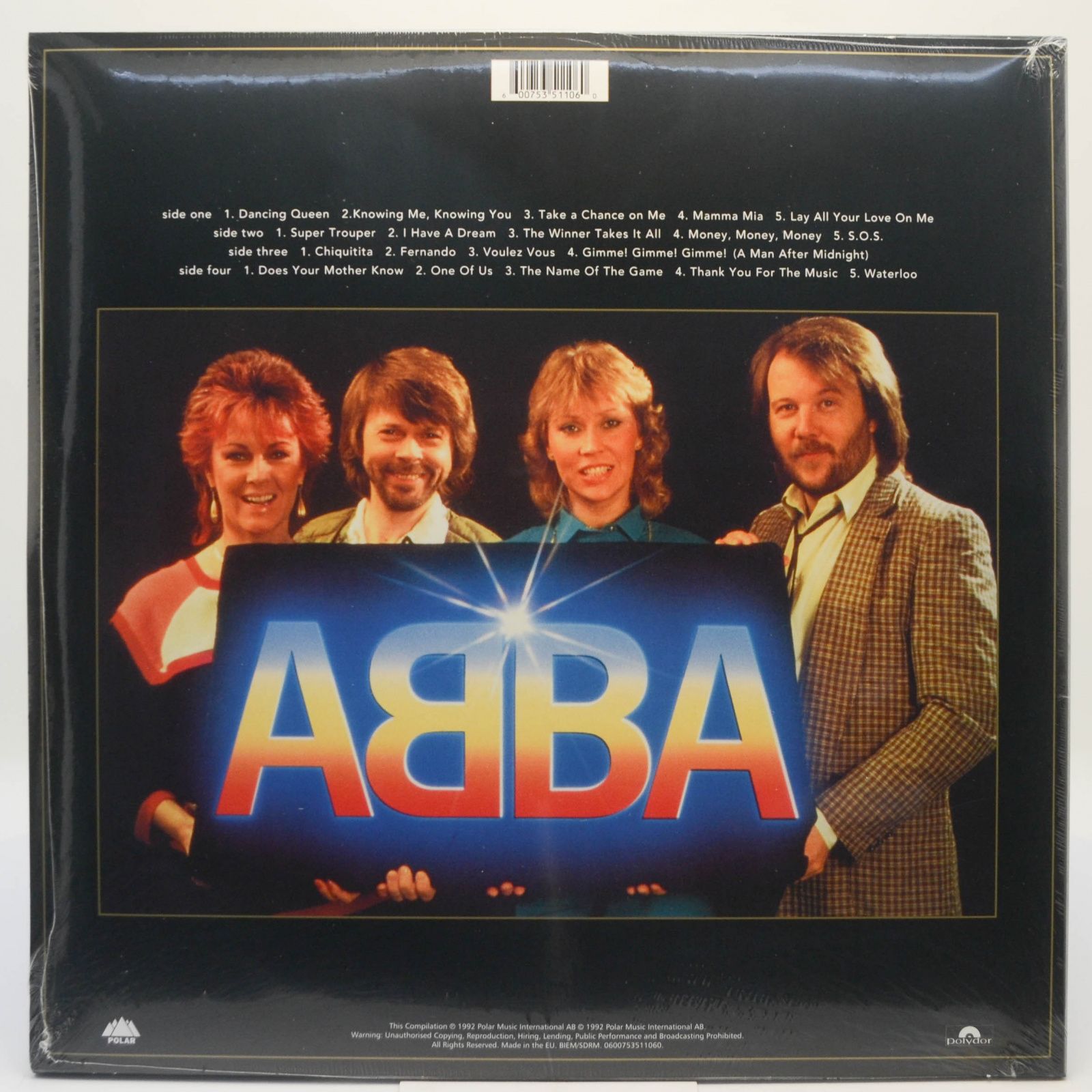 ABBA — Gold (2LP), 1992