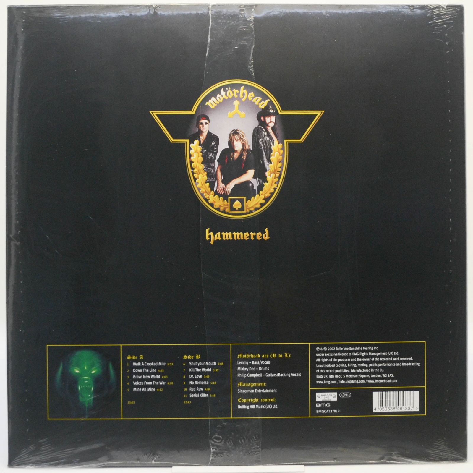 Motörhead — Hammered (UK), 2002