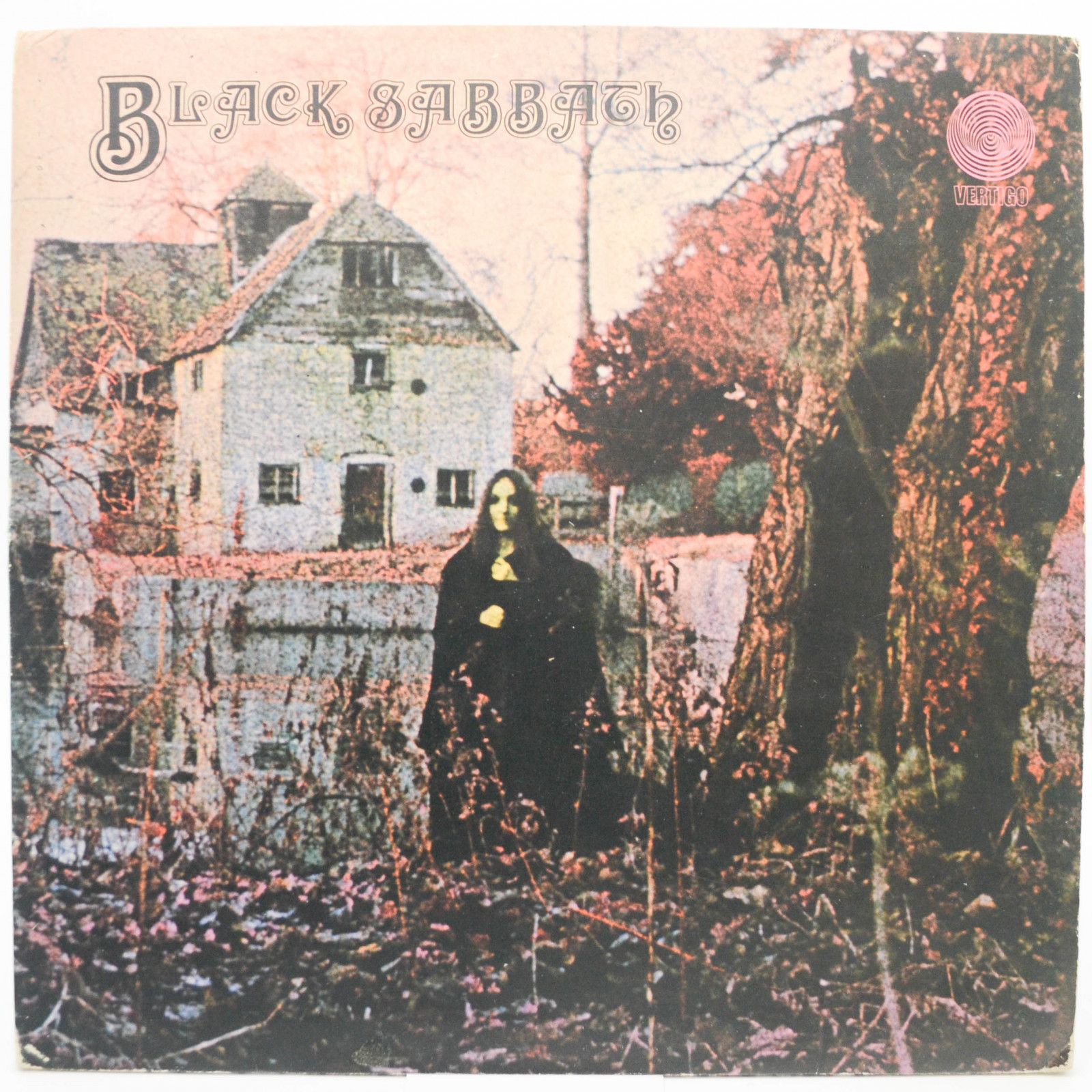 Black Sabbath — Black Sabbath (UK, Vertigo swirl), 1970