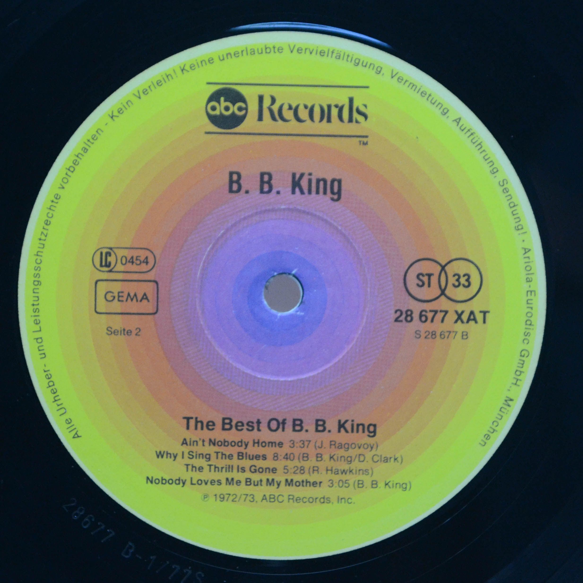 B.B. King — The Best Of B. B. King, 1973