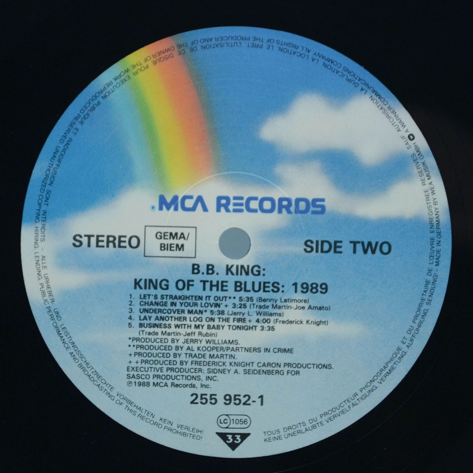 B.B. King — King Of The Blues 1989, 1988