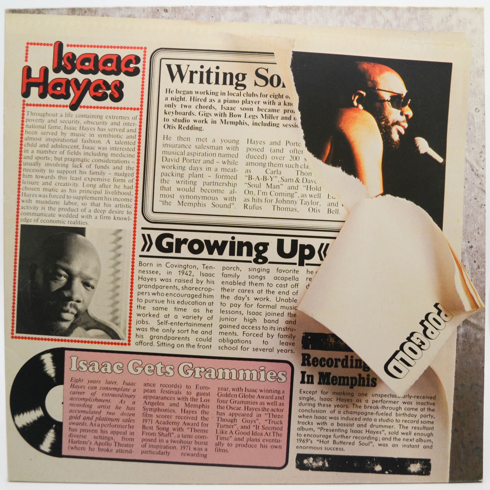 Isaac Hayes — Pop Gold, 1975