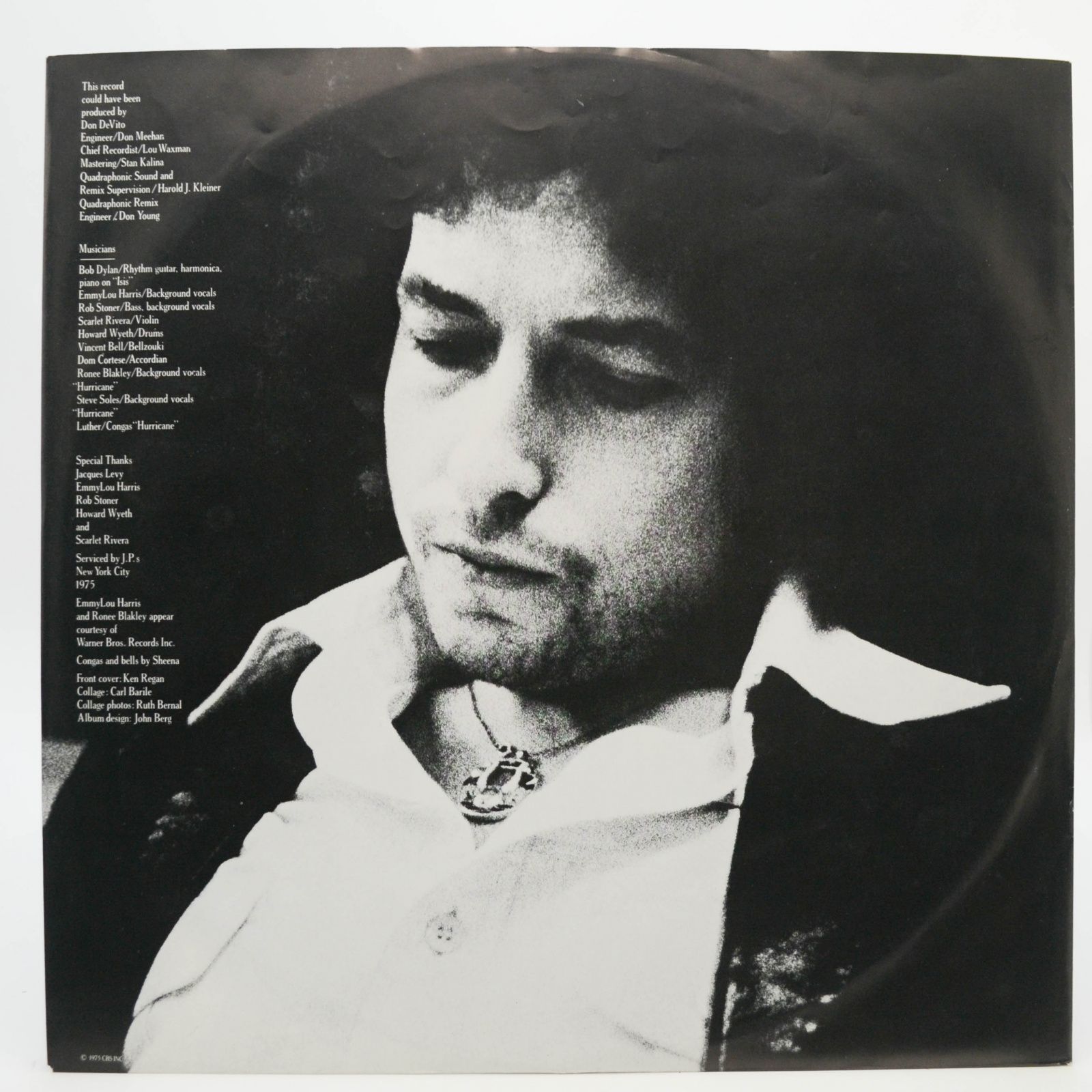 Bob Dylan — Desire, 1975