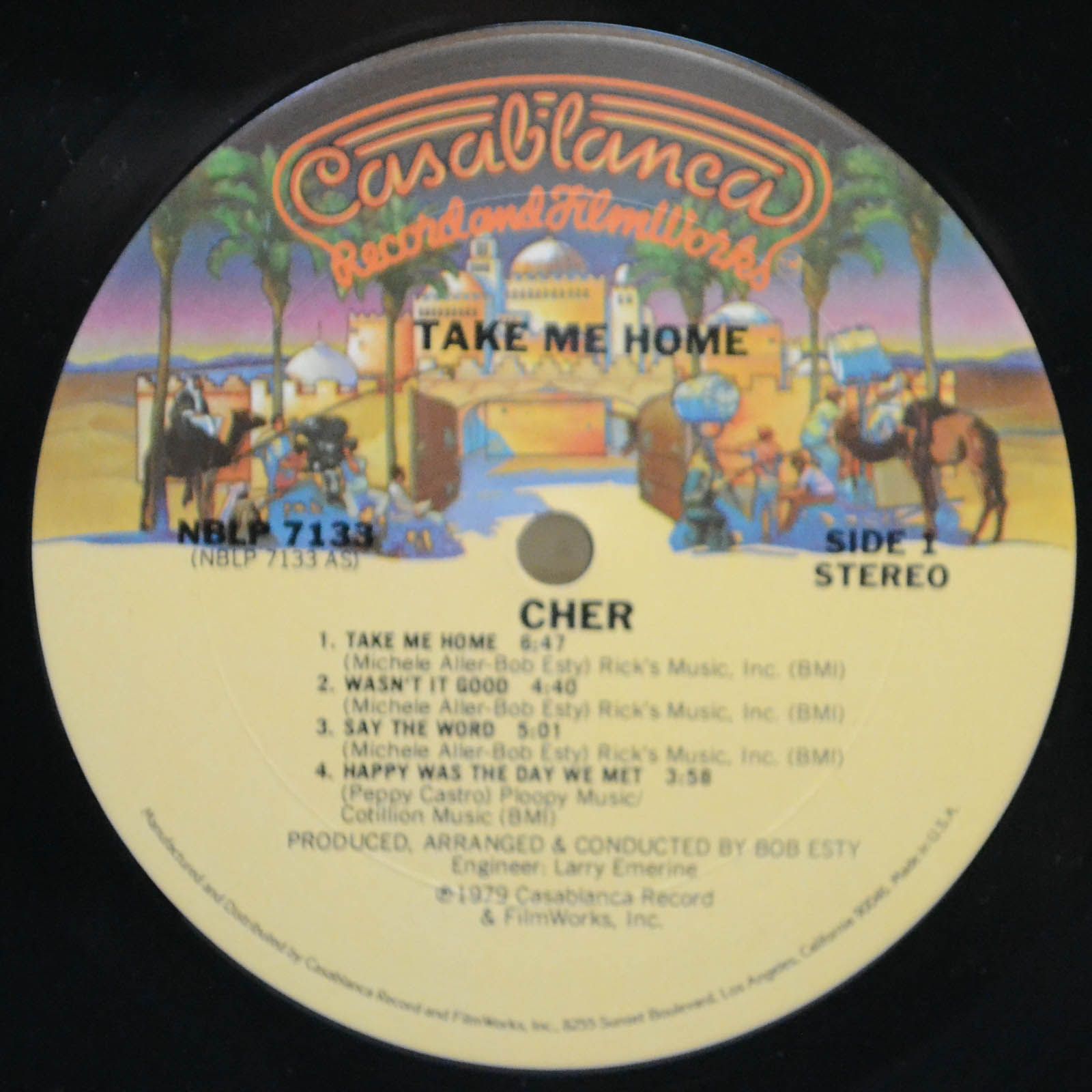 Cher — Take Me Home, 1979