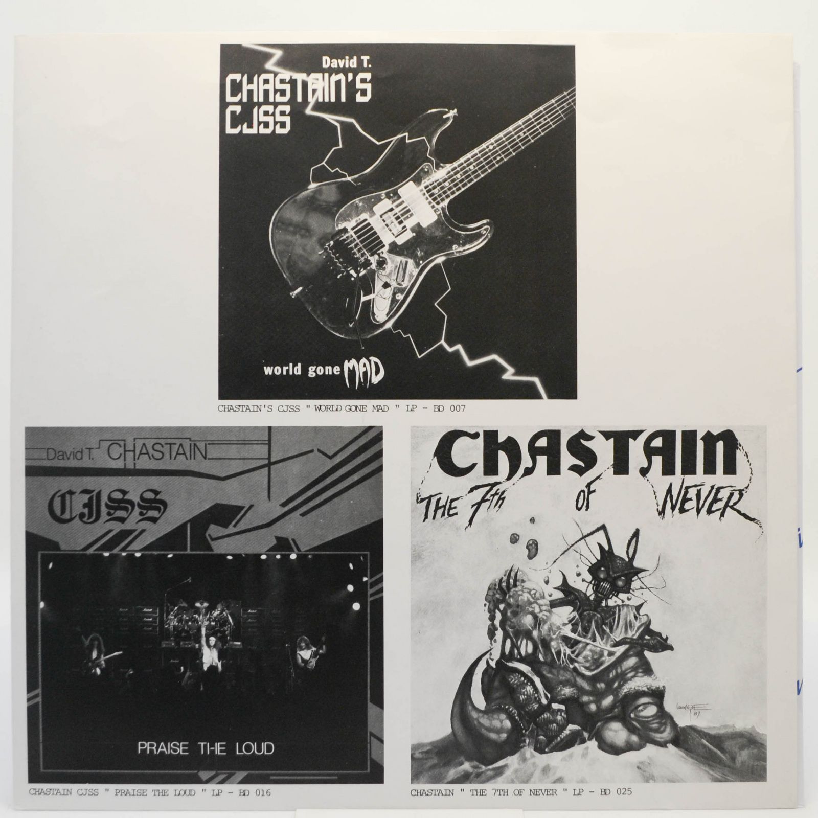David T. Chastain — Instrumental Variations, 1987