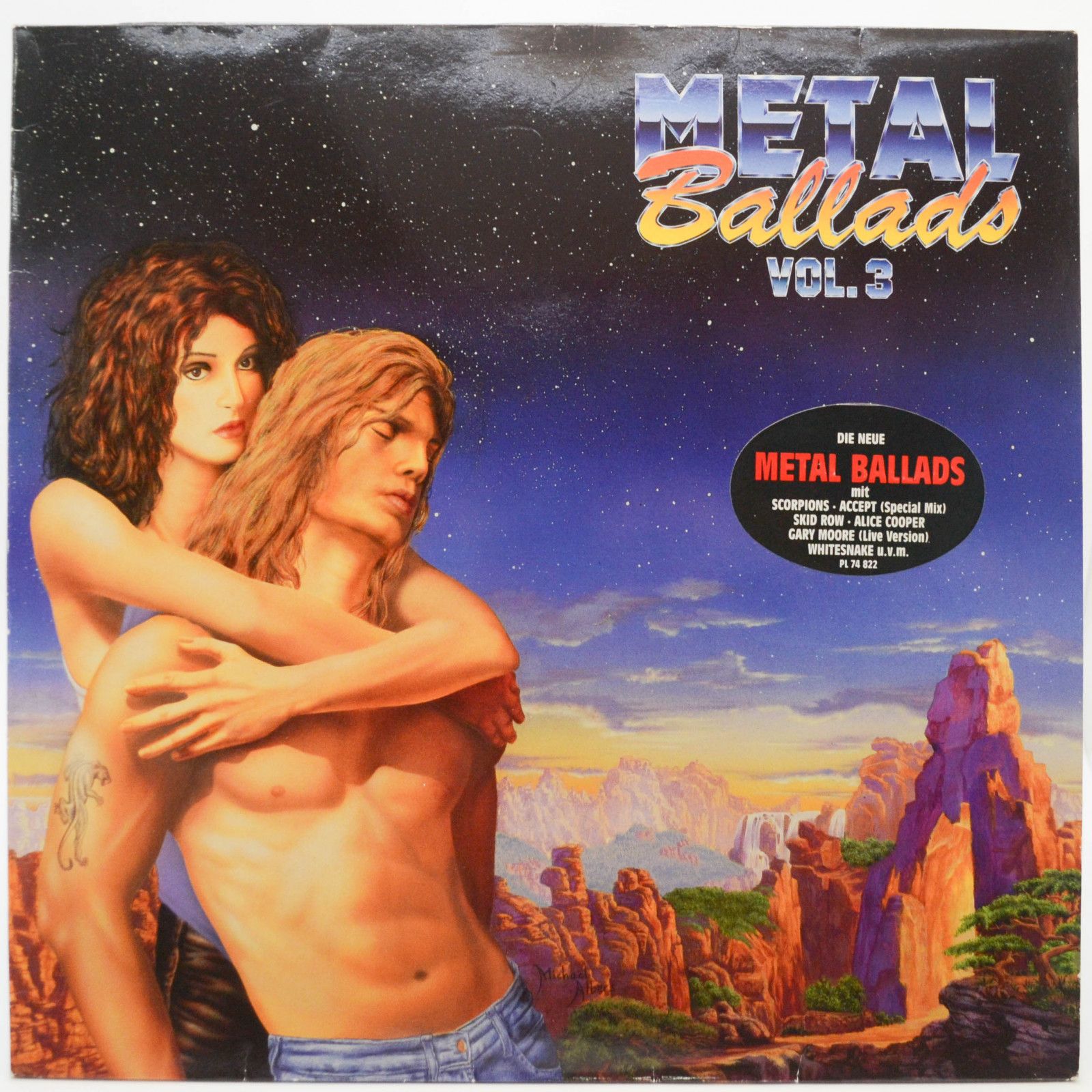 Various — Metal Ballads Vol. 3, 1990
