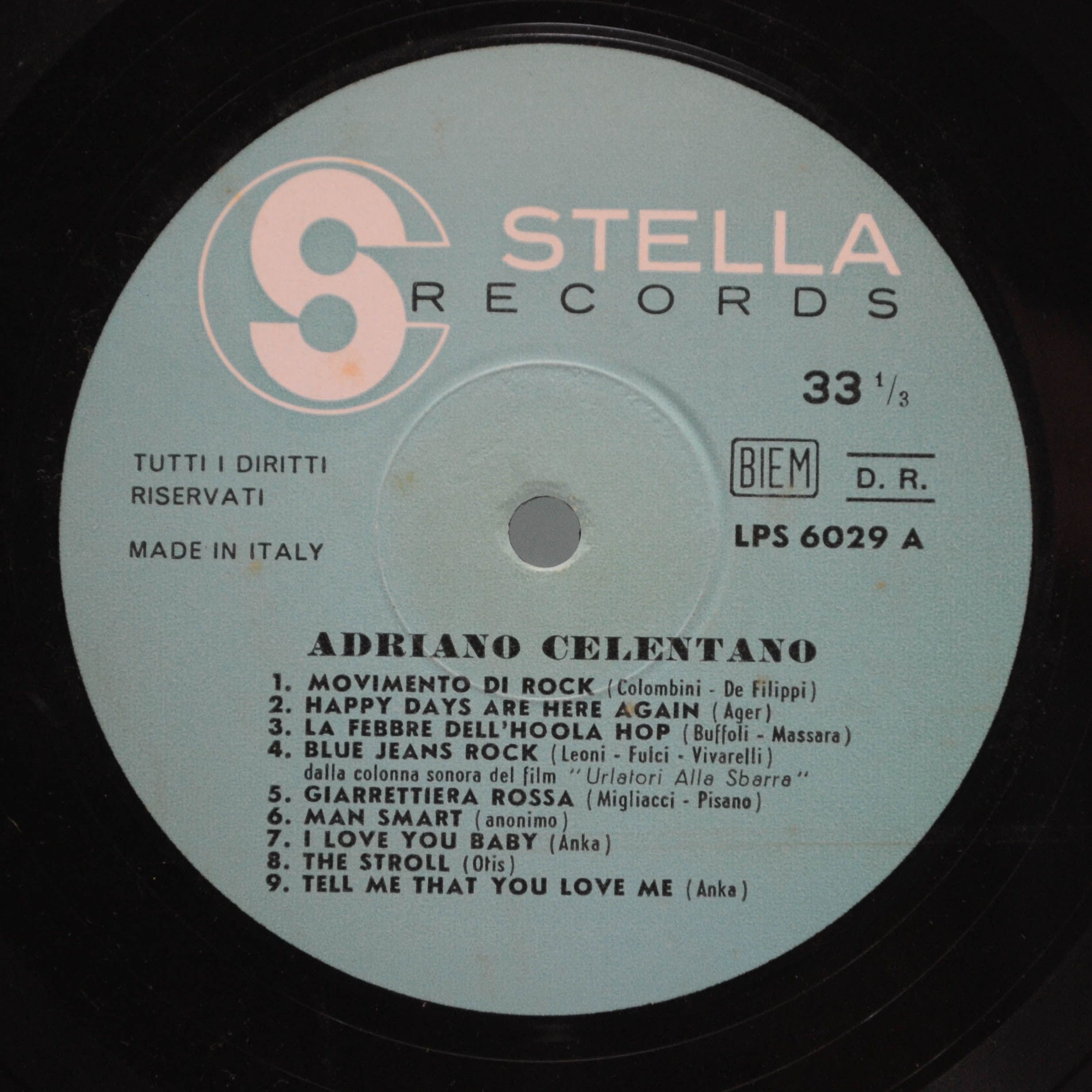 Adriano Celentano — 18 Successi Di Celentano (1-st, Italy), 1965