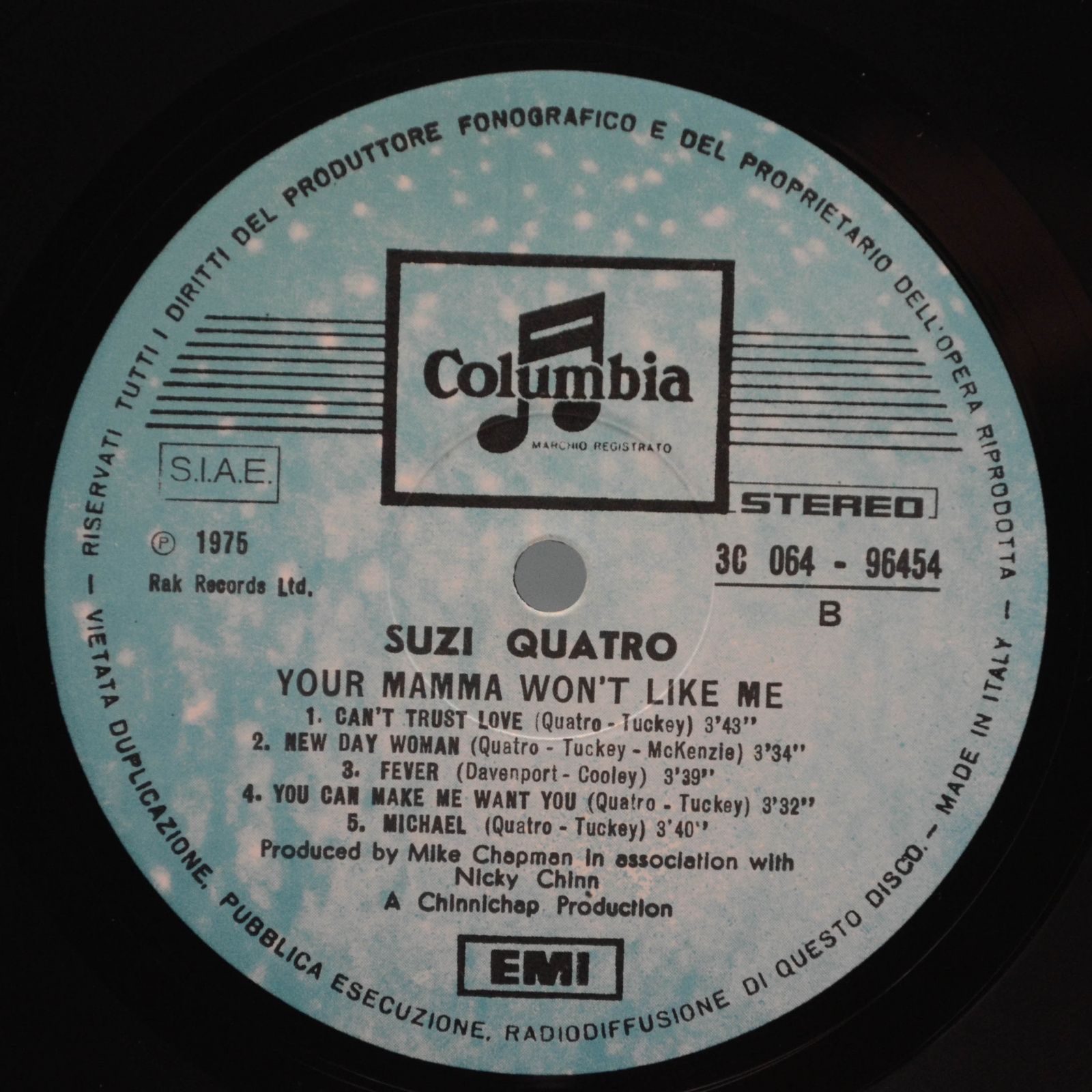 Suzi Quatro — Your Mamma Won't Like Me, 1975