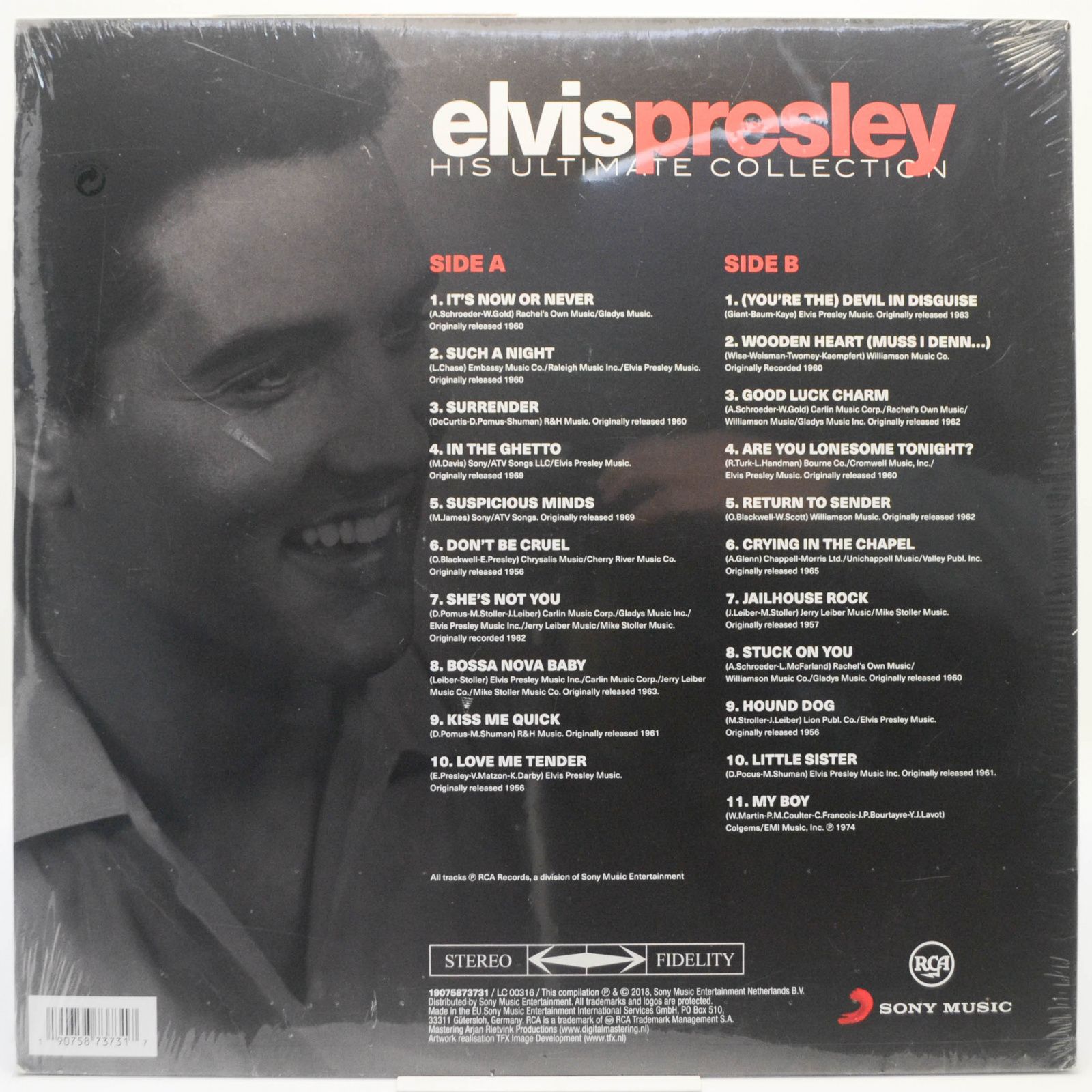 Elvis Presley — His Ultimate Collection, 2018